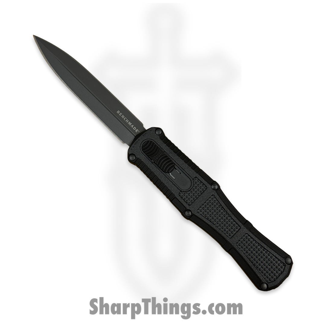 Benchmade - 3370GY - Claymore - OTF Auto - CPM-D2 Coated Dagger - Grivory - Black