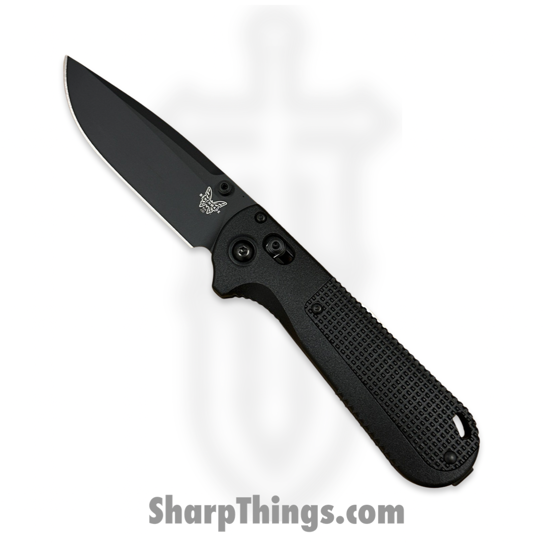 Benchmade - 430BK-02 - Redoubt - Folding Knife - Cerakote CPM D2 - Grivory - Black
