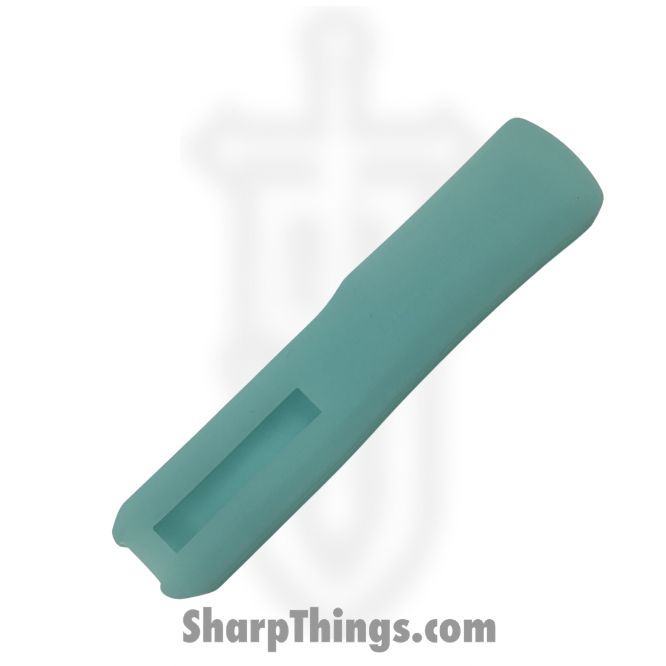 Blade Grips - GID-Blue - Ultra Defender - Glow in the Dark Ultratech Case - Silicone - Blue - Image 2