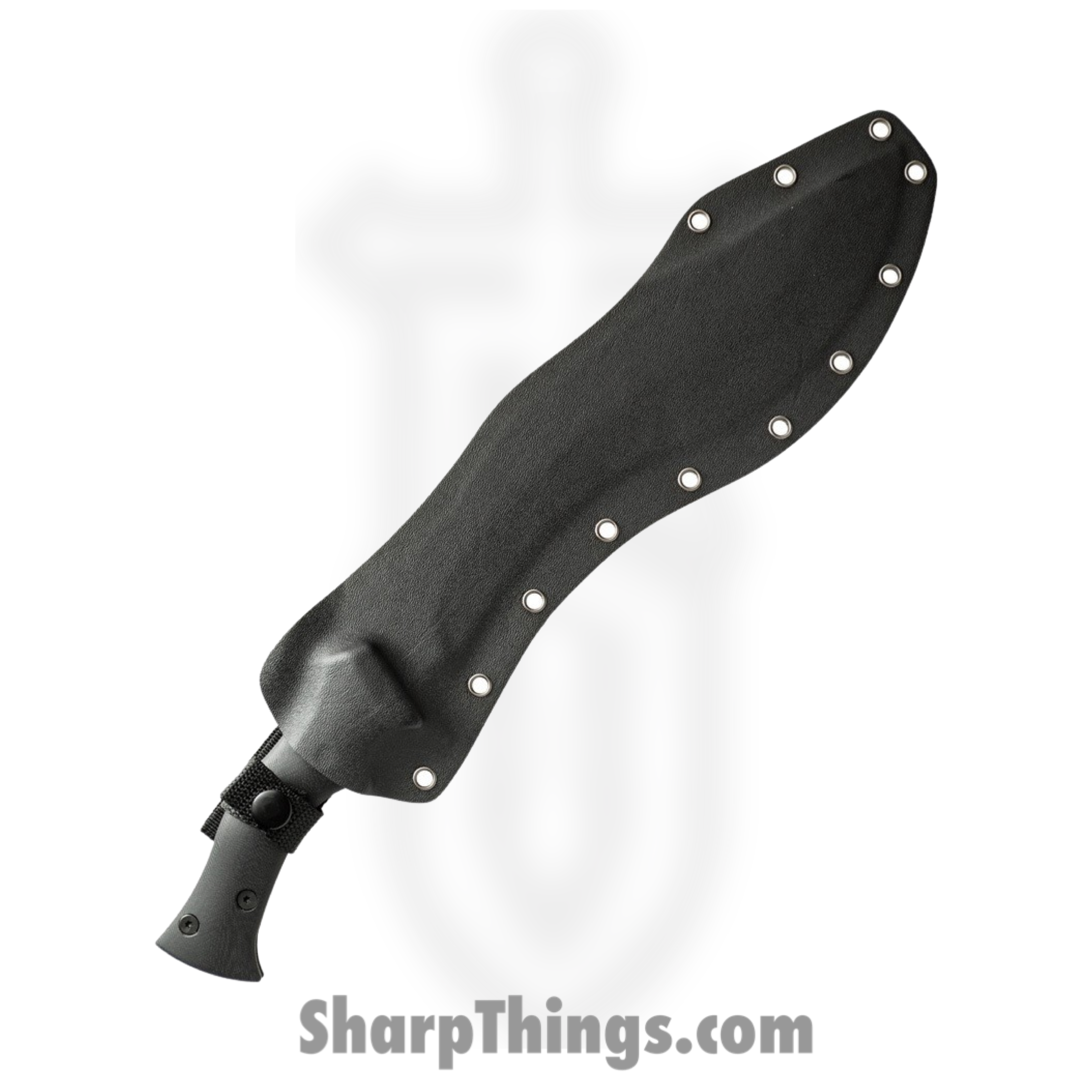 Dragon - DRK35540 - Apoc Kukri - Fixed Blade Knife - 9260 Steel Oxide Coated Kukri - G10 - Black - Image 2