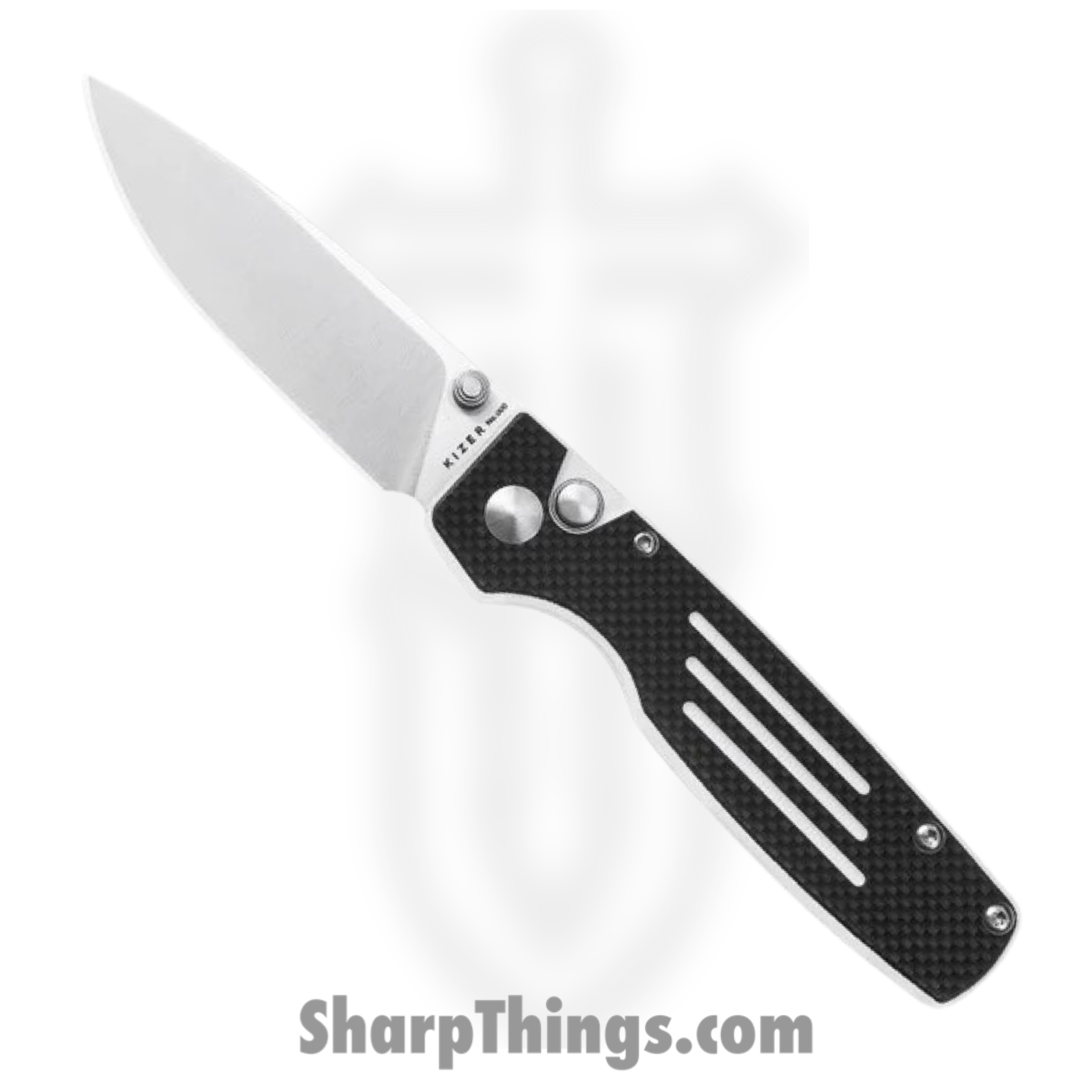 Kizer Cutlery - KIV3605C2 - Original - Folding Knife - 154CM Satin Drop Point - G10 - Black