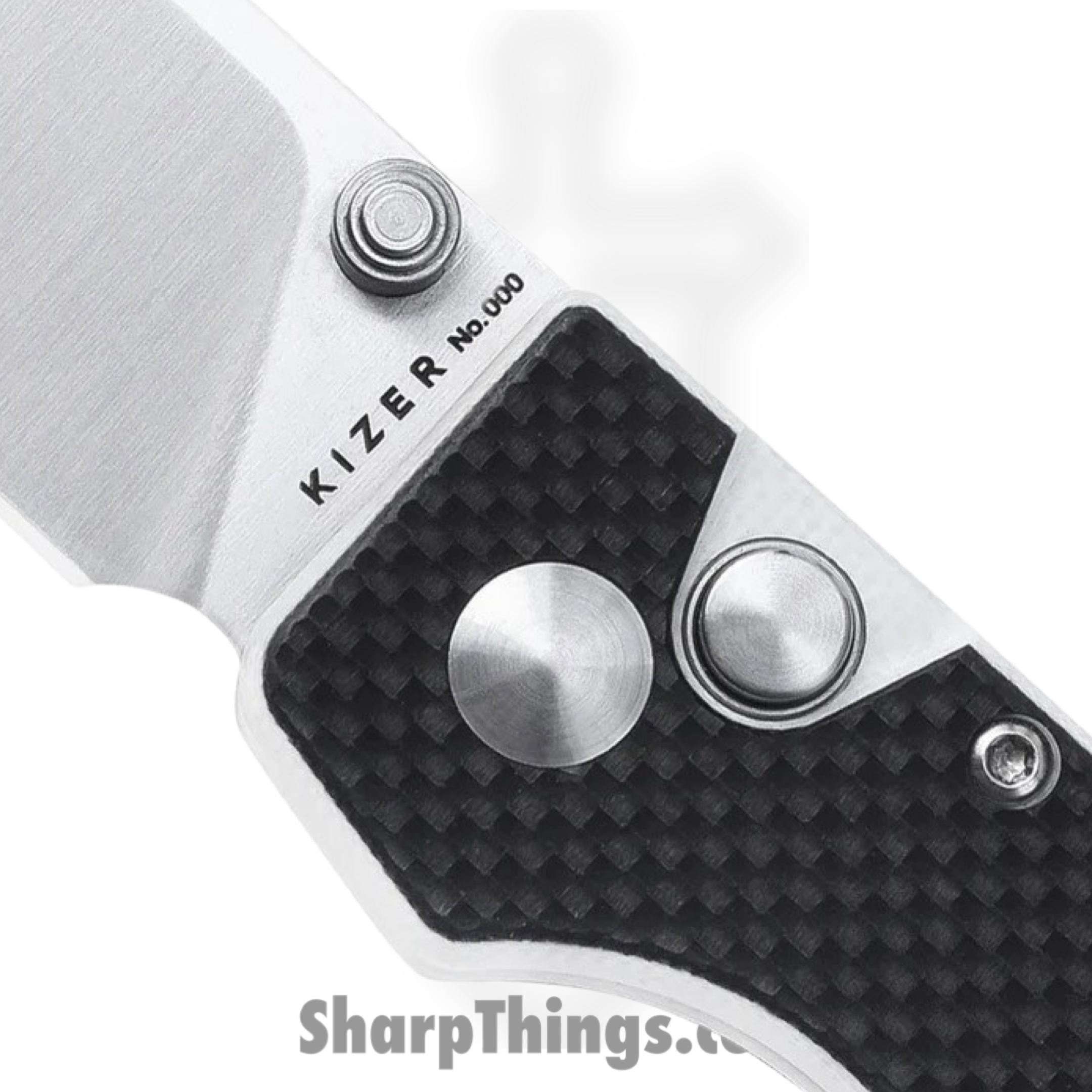 Kizer Cutlery - KIV3605C2 - Original - Folding Knife - 154CM Satin Drop Point - G10 - Black - Image 3