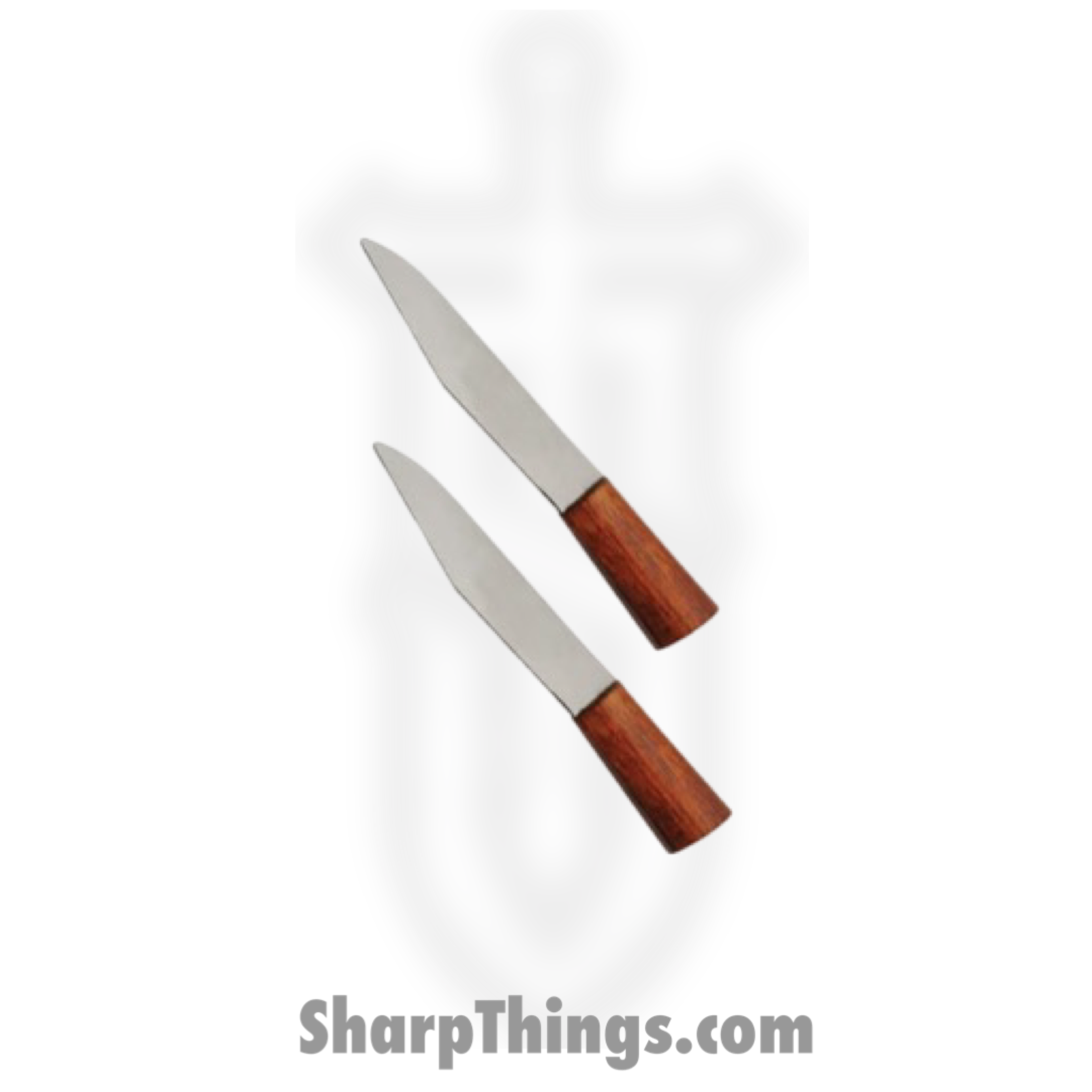 Pakistan Cutlery - PA882450 - Gurkha Service Kukri - Fixed Blade Knife - Stainless Steel Satin Kukri - Wood - Brown - Image 2