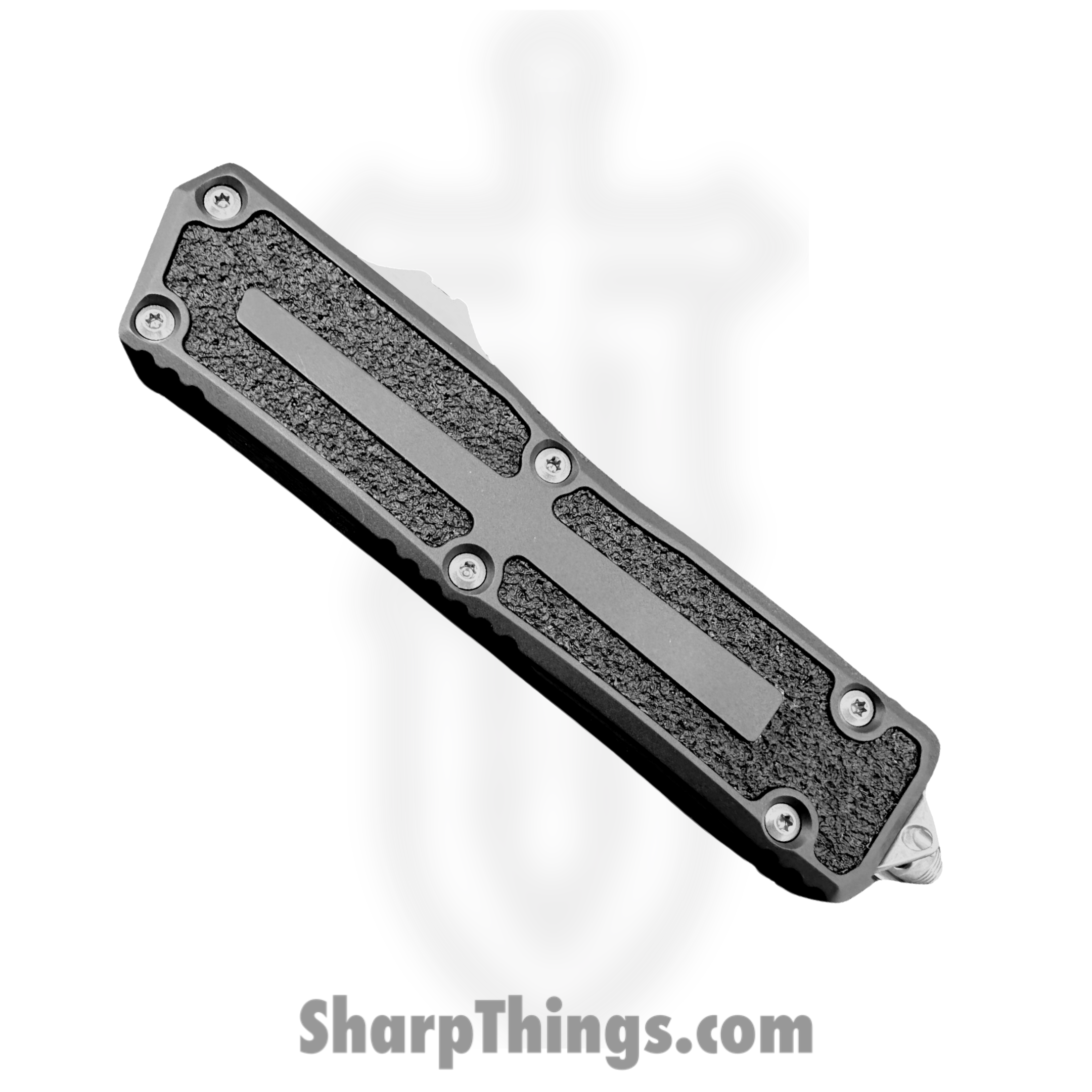 Microtech - 1278-10 - Scarab II GEN III S/E - OTF Auto - M390MK Stonewash Drop Point - 6061-T6 Aluminum - Black - Image 4