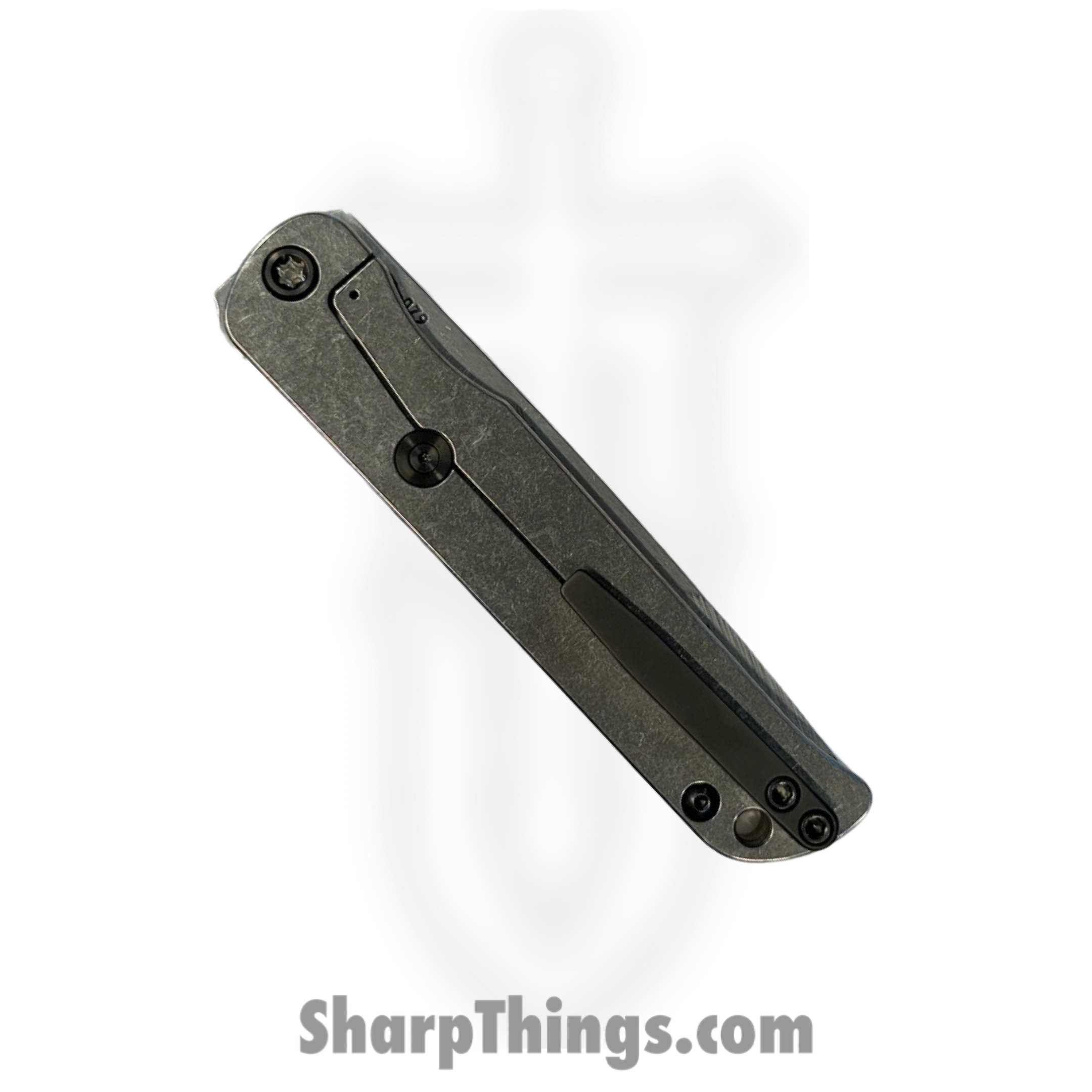 Medford Knife and Tool - 030724H - T-Bone - Folding Knife - S35VN Tumbled Tanto - G10 - Black - Image 4