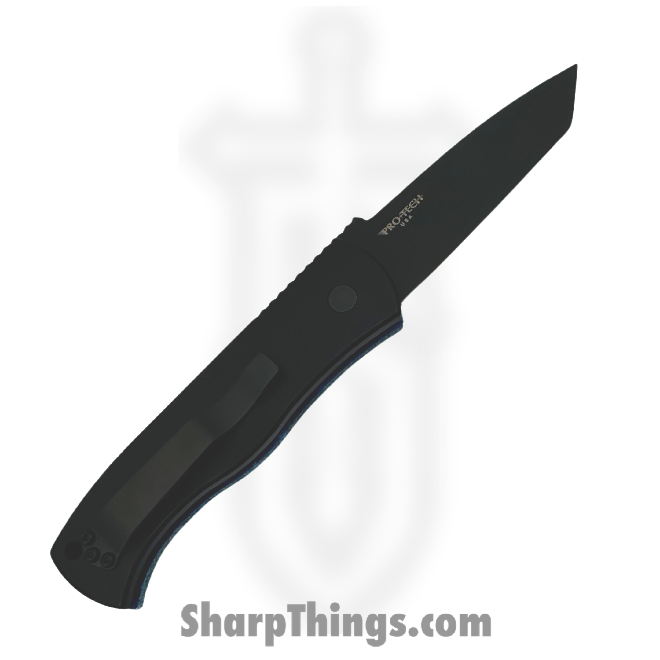 ProTech - 2024TXEC73 - Emerson CQC7 - Automatic Knife - 154CM DLC Tanto - Micarta Aluminum - Multi - Image 2