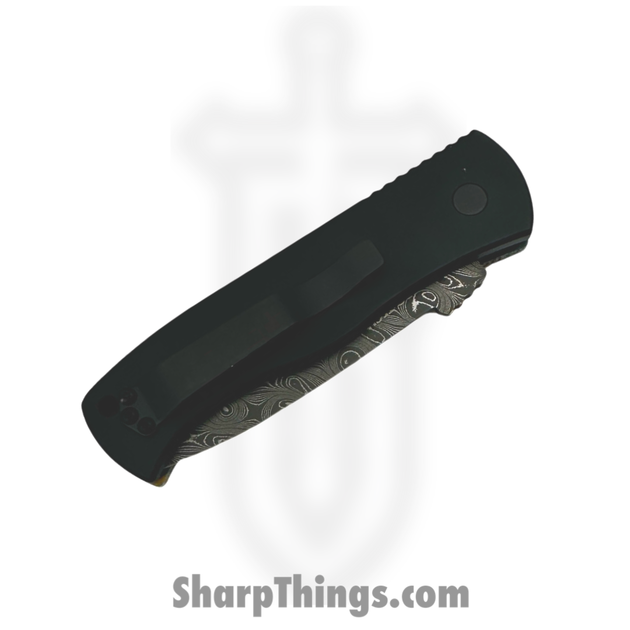 ProTech - 2024TXEMD - Emerson CQC7 - Automatic Knife - Damascus Tanto - Micarta Aluminum - Multi - Image 4
