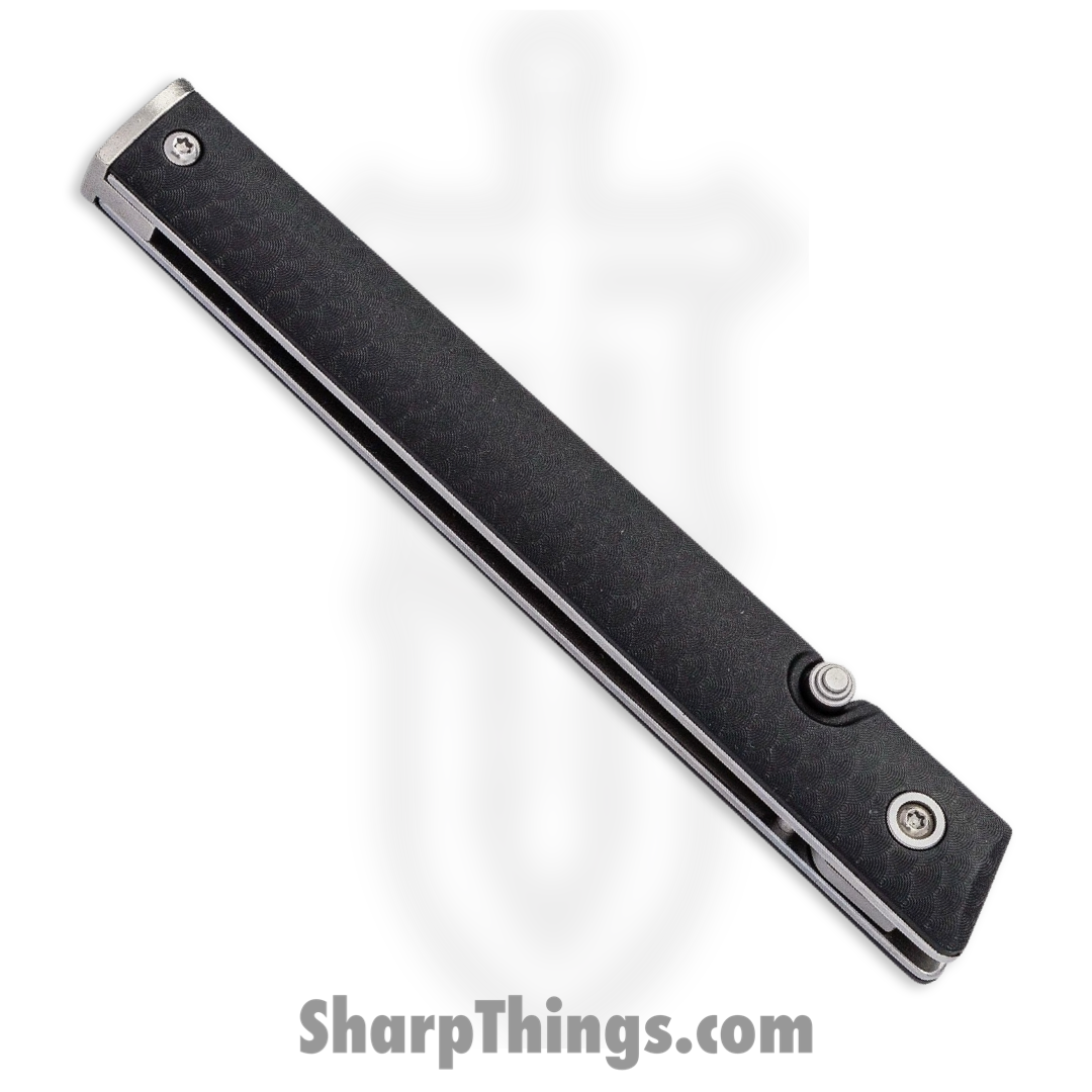 CRKT - 7096 - CEO Thumbstud - Folding Knife - 8Cr13MoV Satin Drop Point - Glass-Reinforced Nylon - Black - Image 2