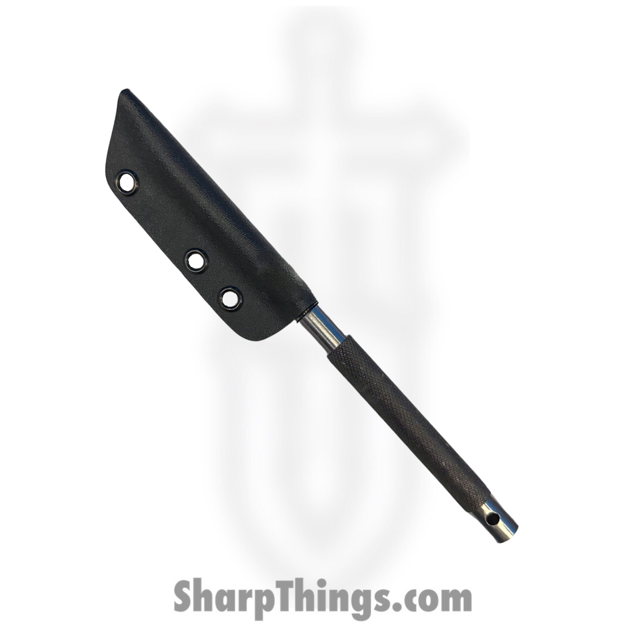 Full Heart Forge - FHF-PS-1 - Punch Spike 3/8 - Fixed Blade Knife - D2 Raw Spike - D2 - Silver, Black - Image 4