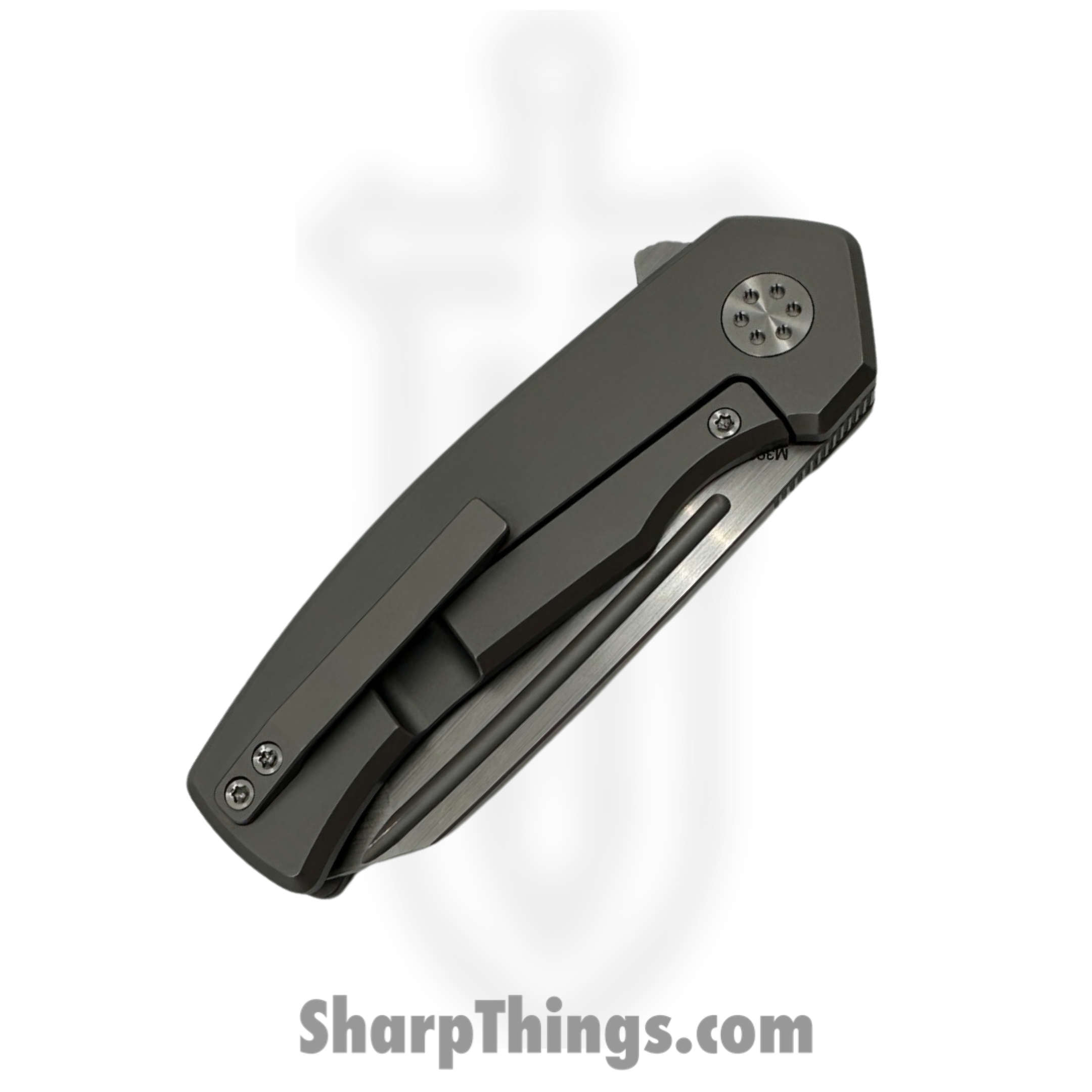 Beans Blades - BB-MWF-M-BK - Mini Warrior - Folding Knife - M390 Satin Tanto - Micarta - Black - Image 4