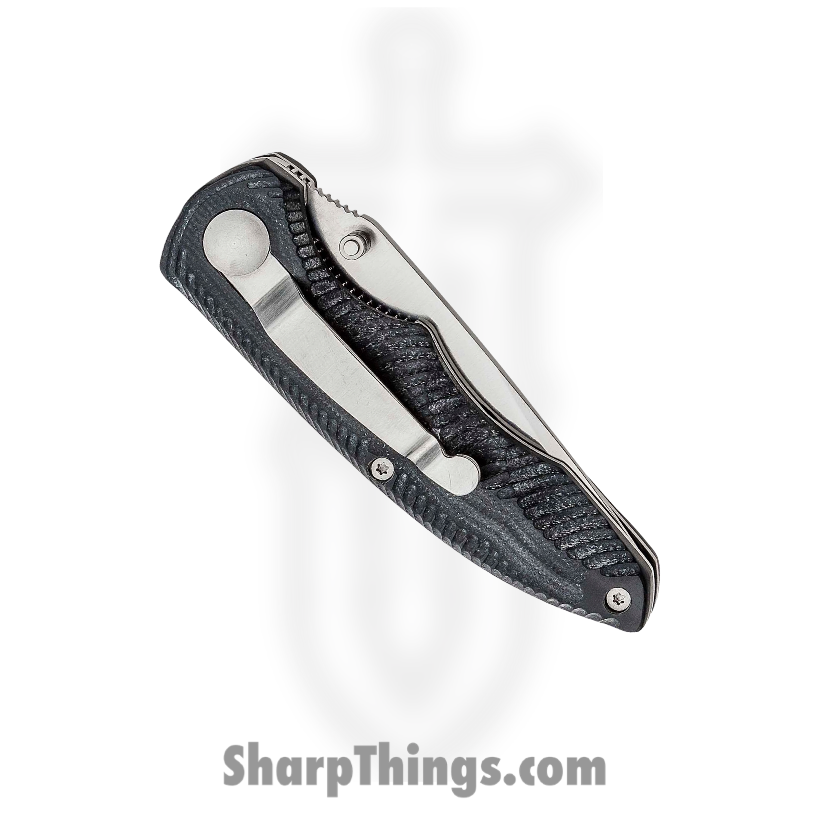 Boker - BO01BA003 - Arbolito Gemini - Folding Knife - Bohler N695 Satin Drop Point - G10 - Black - Image 3