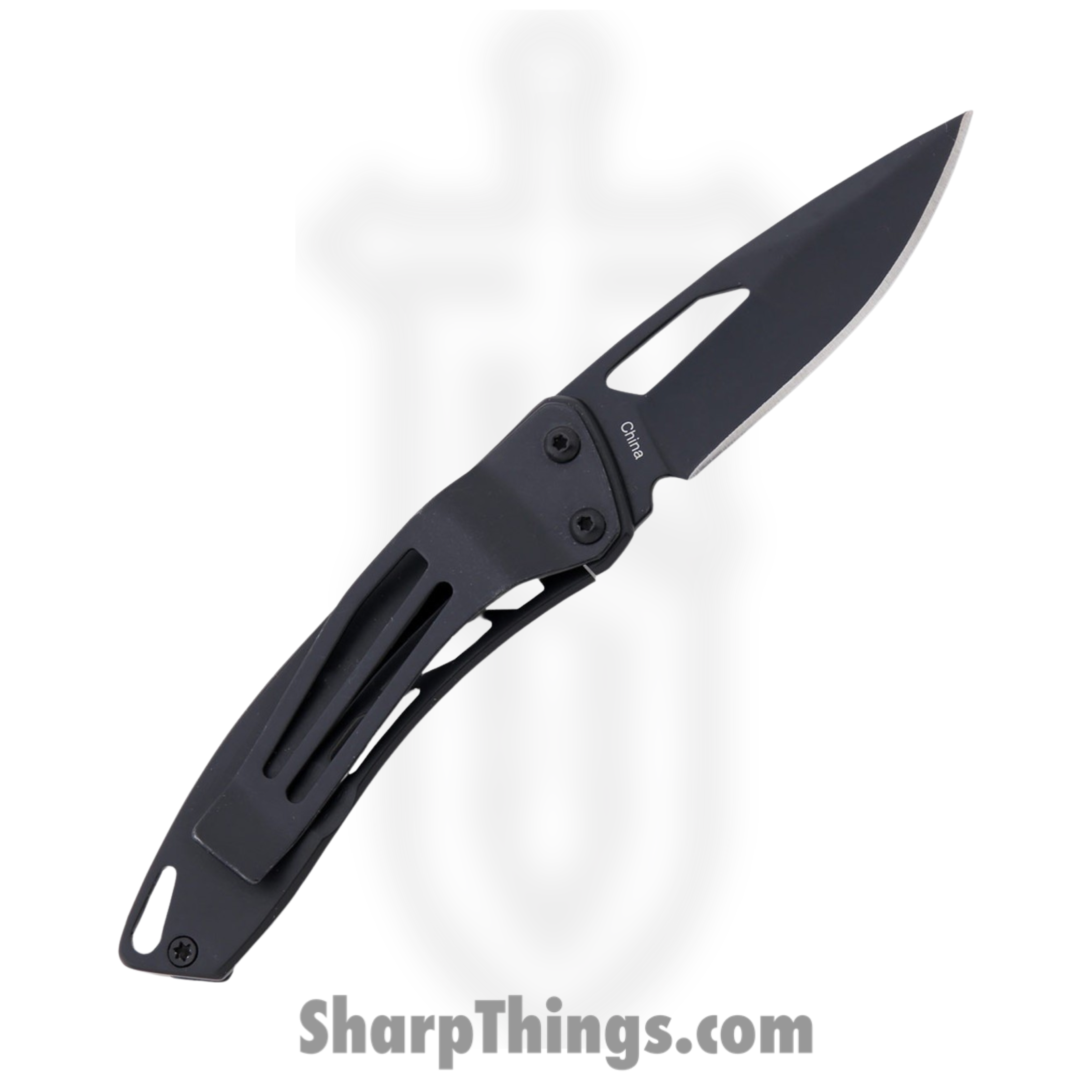 Case Cutlery - CA52110 - Tec X Harley-Davidson Dinero - Folding Knife - 400 Series Stainless Steel Black Drop Point - Stainless Steel - Black - Image 2