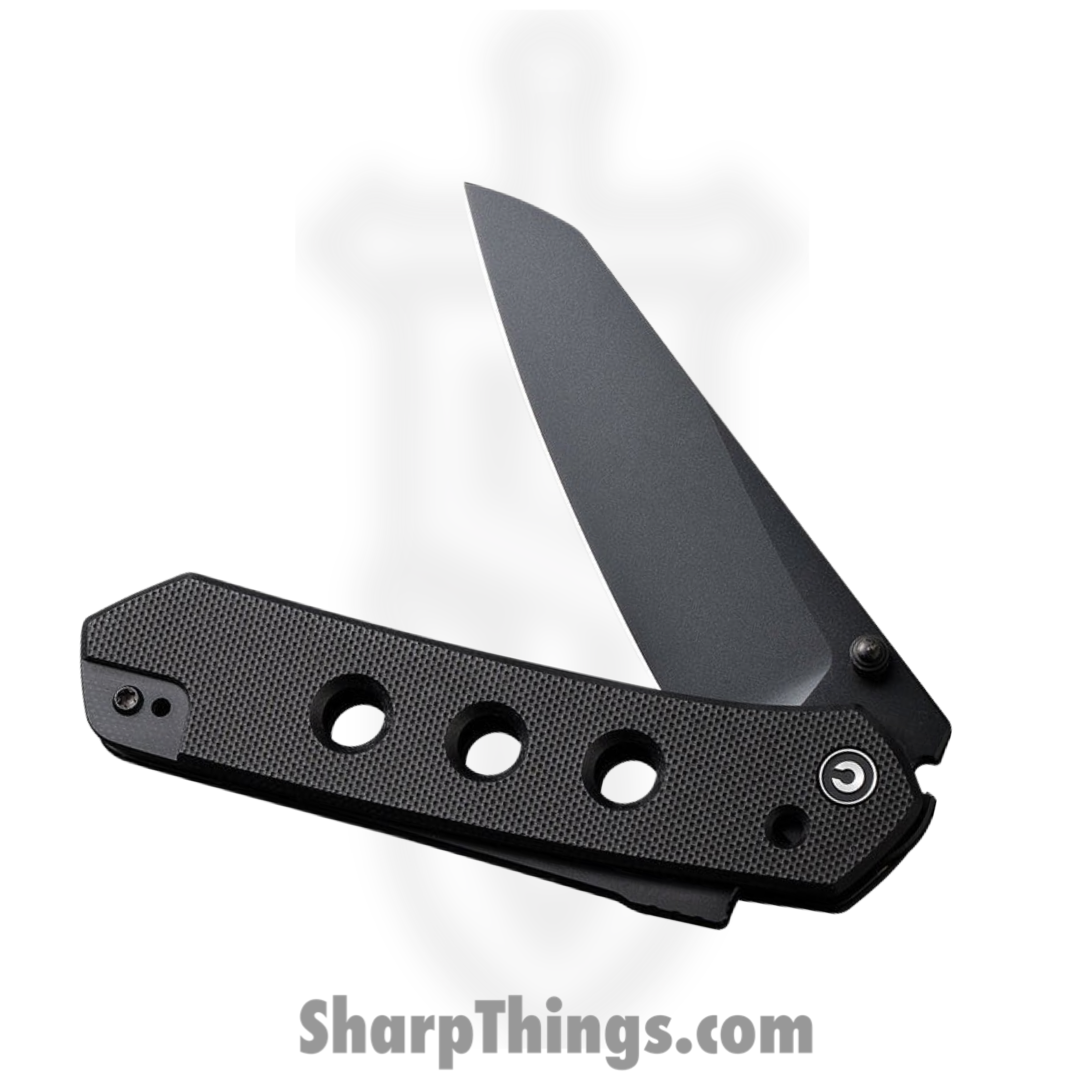 Civivi - CIVC220361 - Vision FG - Folding Knife - Nitro-V Black Reverse Tanto - G10 - Black - Image 3