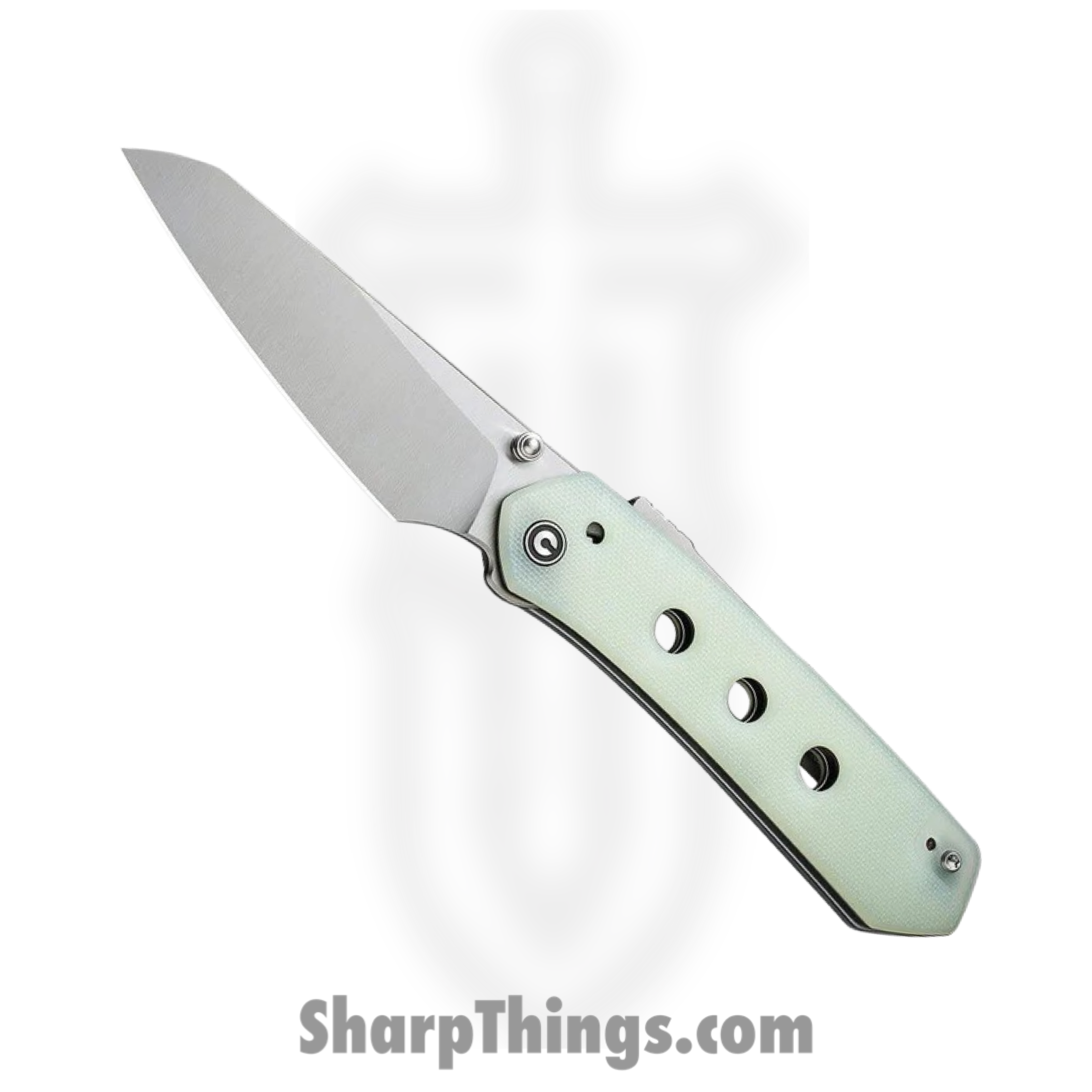 Civivi - CIVC220362 - Vision FG - Folding Knife - Nitro-V Satin Reverse Tanto - G10 - Jade