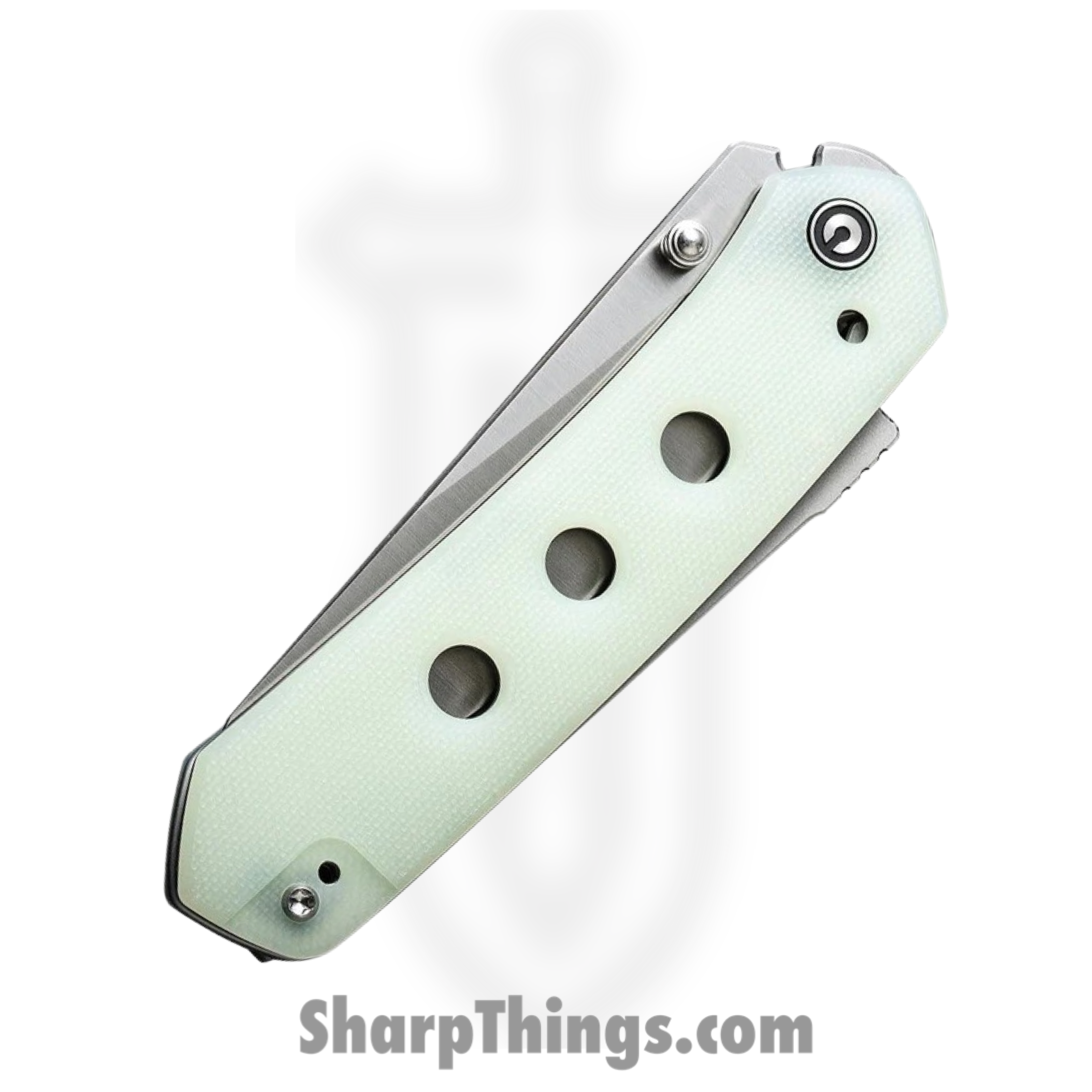 Civivi - CIVC220362 - Vision FG - Folding Knife - Nitro-V Satin Reverse Tanto - G10 - Jade - Image 4