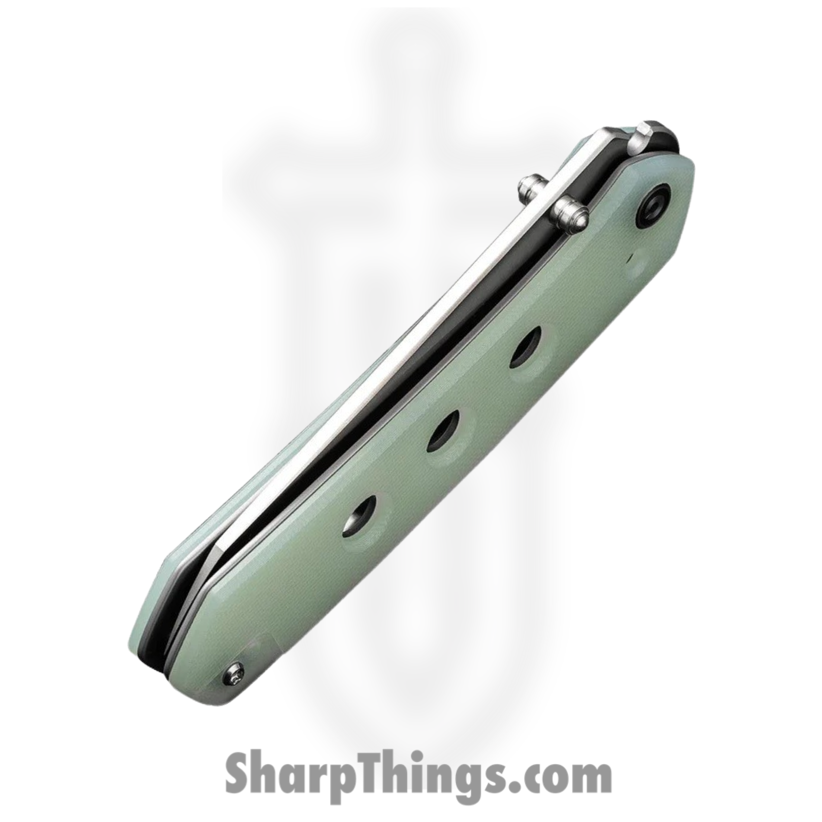 Civivi - CIVC220362 - Vision FG - Folding Knife - Nitro-V Satin Reverse Tanto - G10 - Jade - Image 6