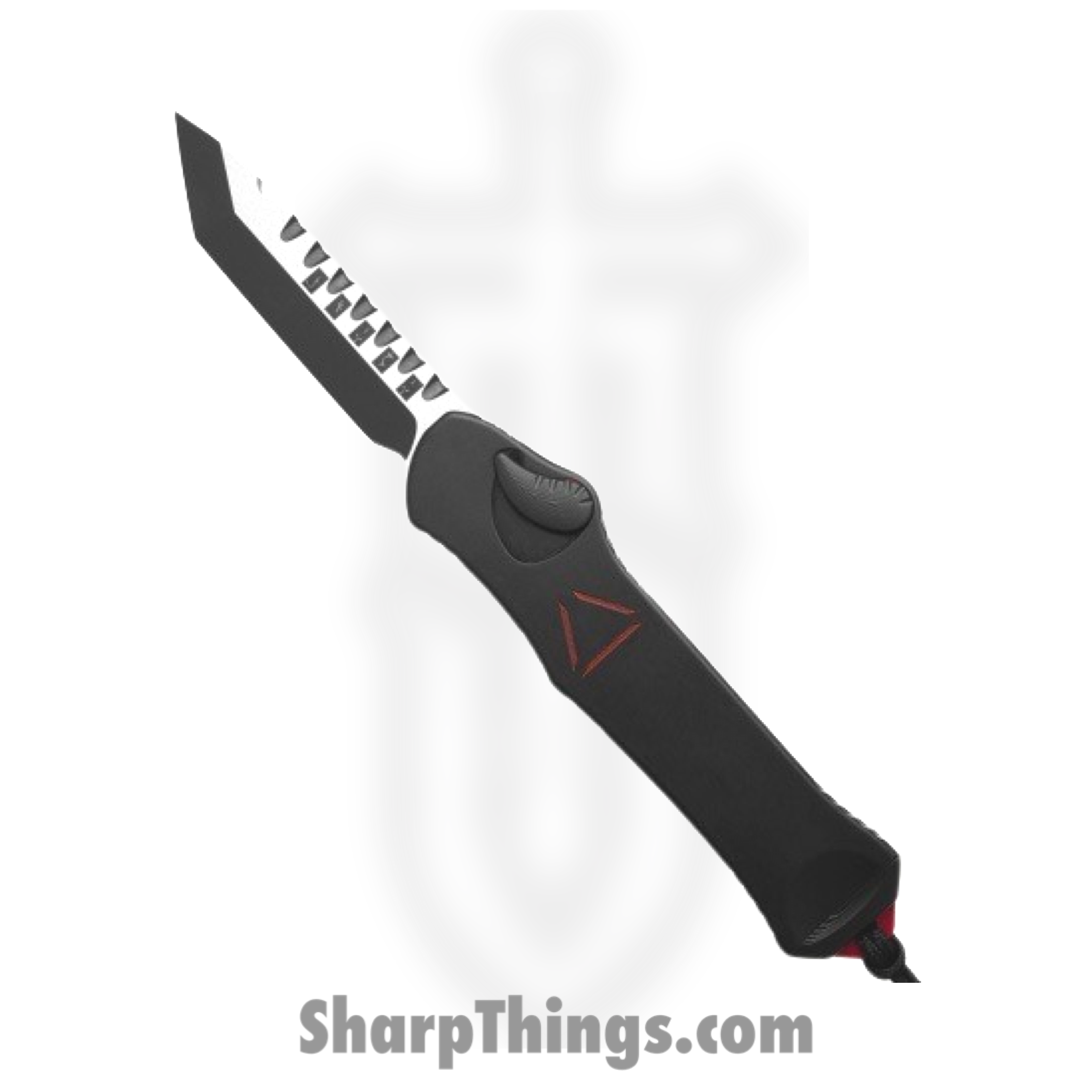 Heretic Knives - H006-10A-PRED - Hydra - OTF Auto - Magnacut two tone Tanto - Aluminum - Predator
