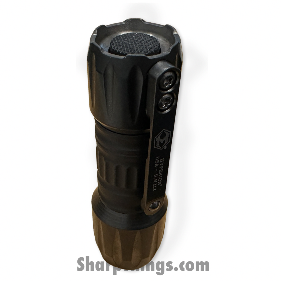 Heretic Knives - H090-BLK-DLC - Hyperion Flashlight - 1200Ln - DLC - Black