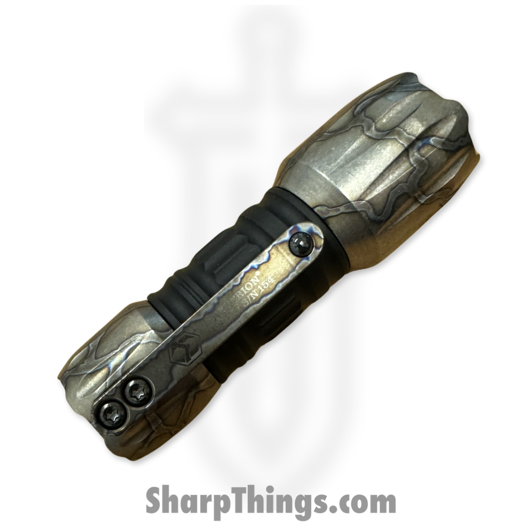Heretic Knives - H090-BLK-FLT - Hyperion Flashlight - 1200Ln - Flamed Ti - Black - Image 4