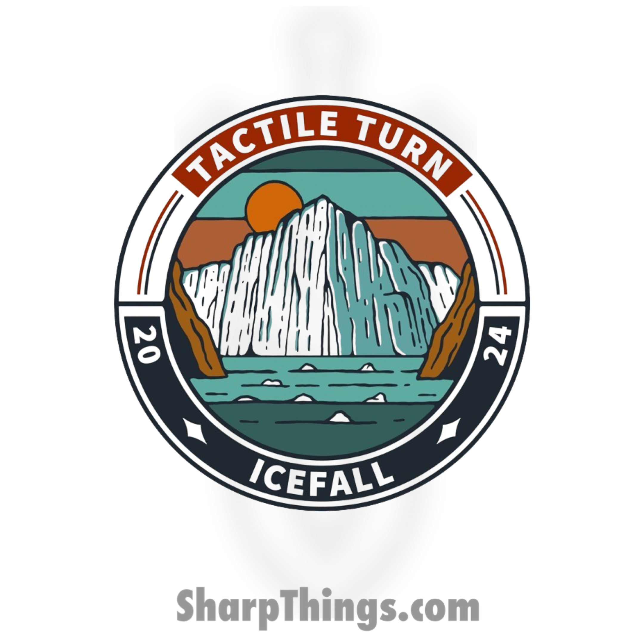 Tactile Turn - 10-SC3-SEA-ICE - Side Click Pen - Mini - Titanium - Seasonal Release Icefall - Image 4
