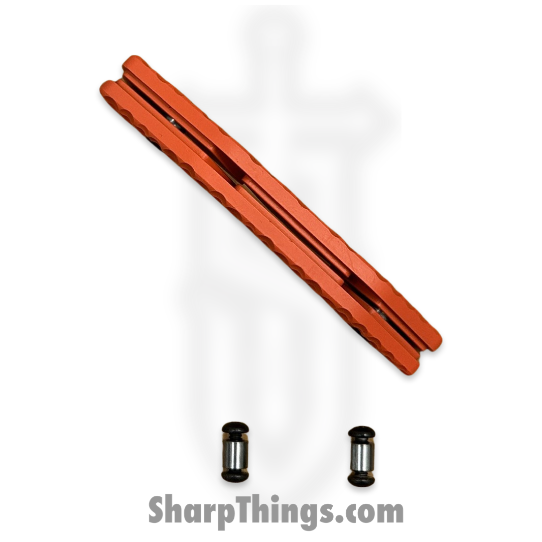 SkyRaider Knives - SRK1-Scl-GLF-HO - SRK1 Scales - Golf Ball - Hunter Orange - Image 2