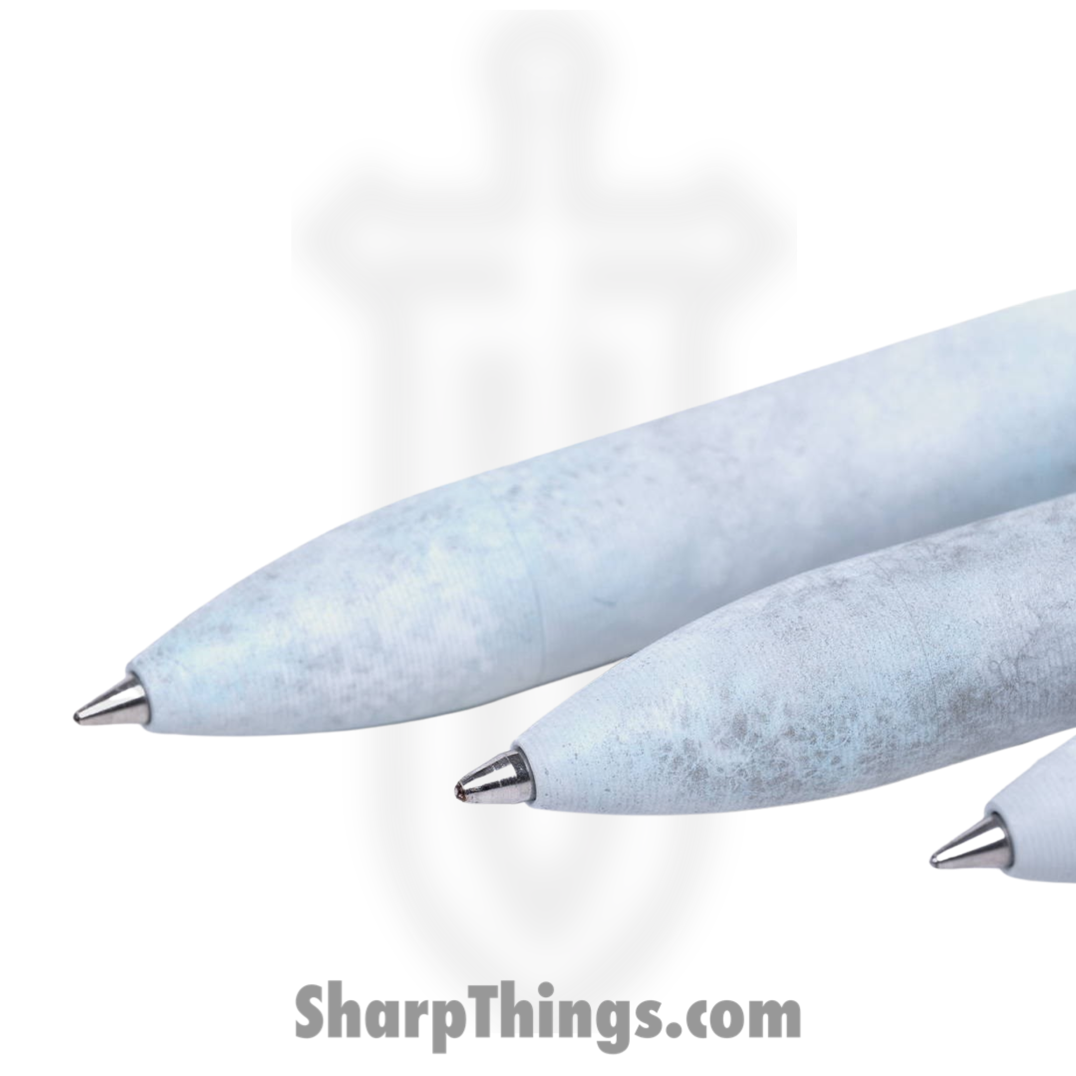 Tactile Turn - 10-SC3-SEA-ICE - Side Click Pen - Mini - Titanium - Seasonal Release Icefall - Image 3