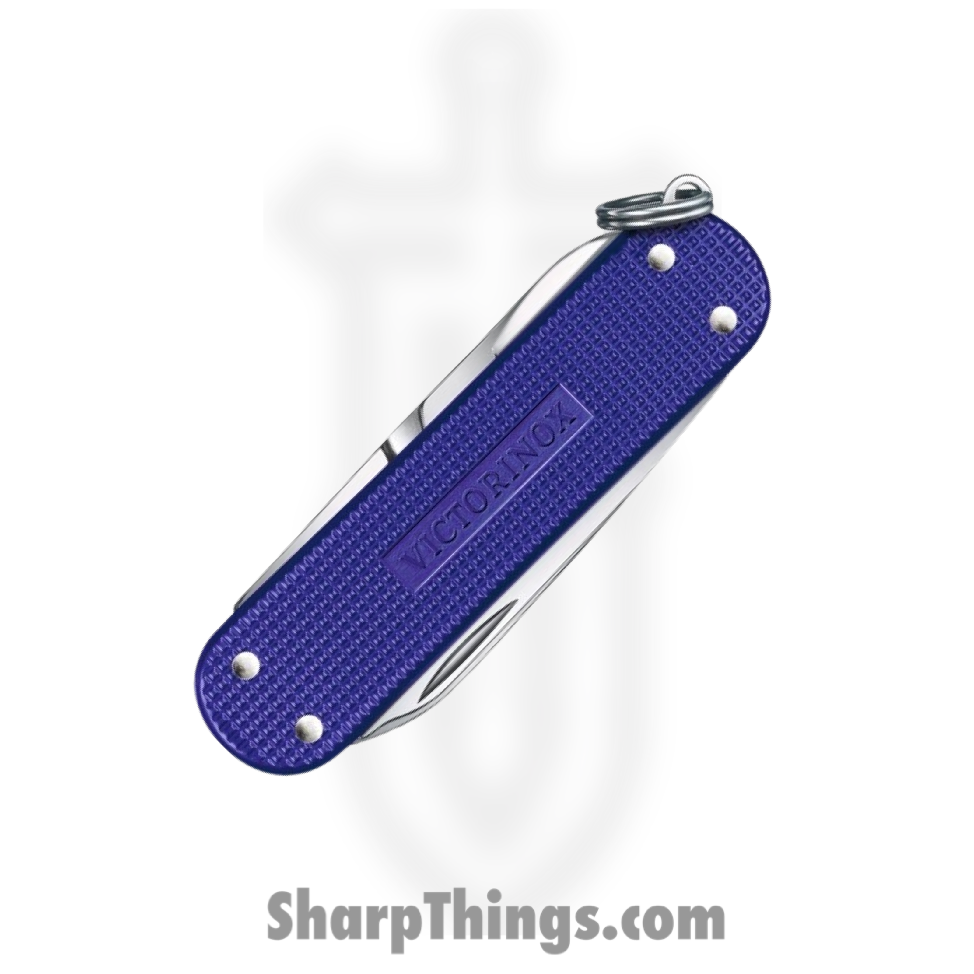 Victorinox - VN06221222G - Classic SD - Folding Knife - Stainless Polished Multi - Alox - Night Dive - Image 3