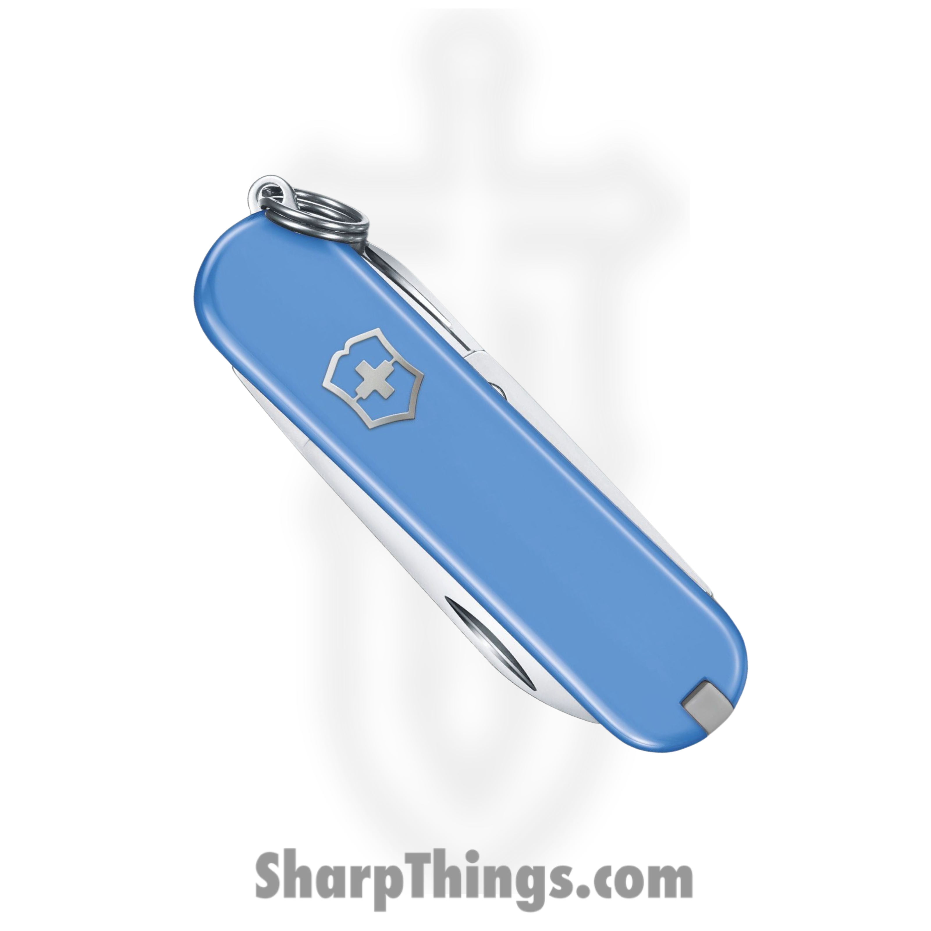 Victorinox - VN0622328G - Classic SD - Folding Knife - Stainless Polished Multi - ABS/Celidor - Summer Rain - Image 2