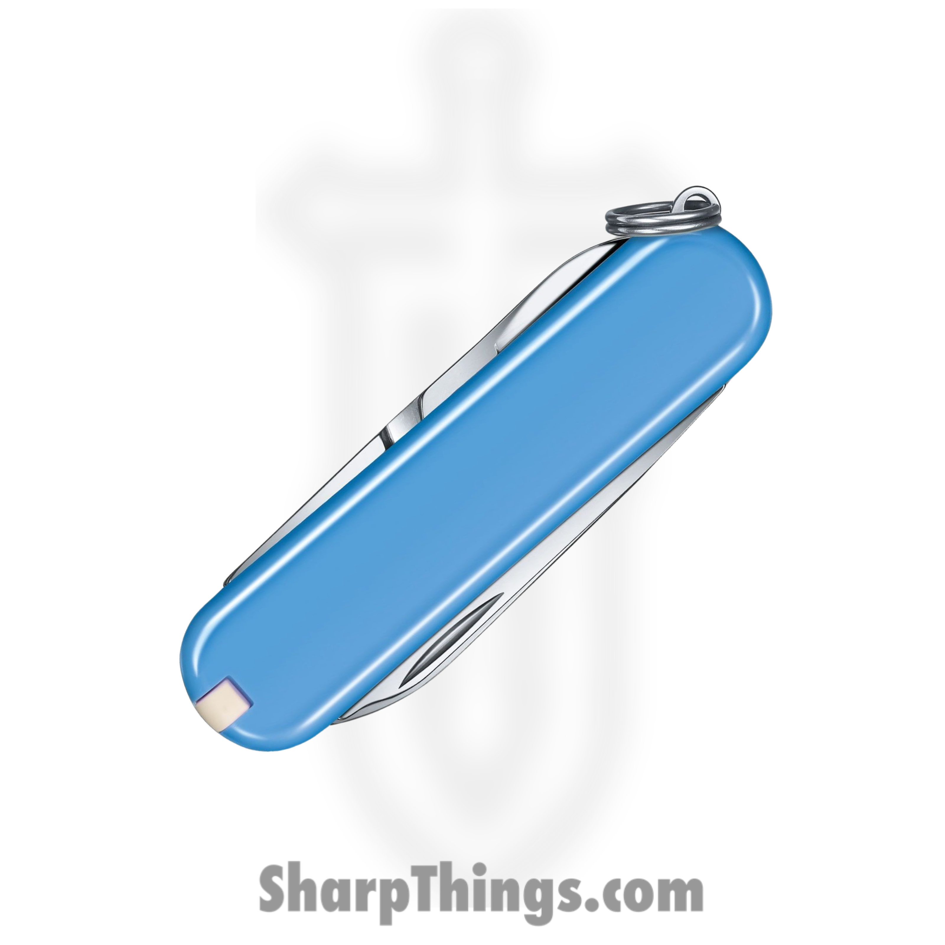 Victorinox - VN0622328G - Classic SD - Folding Knife - Stainless Polished Multi - ABS/Celidor - Summer Rain - Image 3