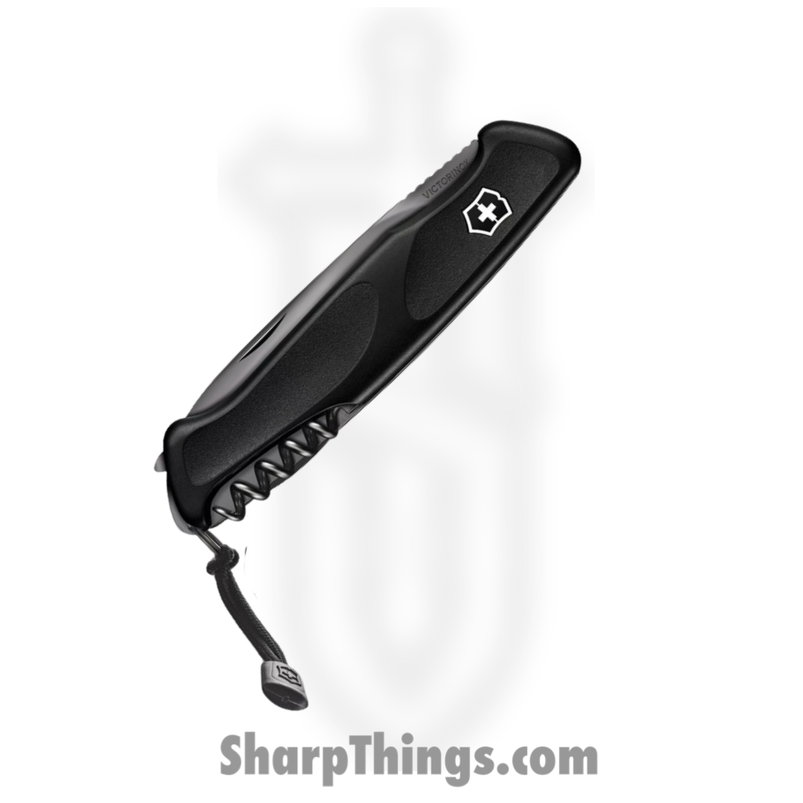 Victorinox - VN09563C31P - Ranger Grip 55 - Folding Knife - Stainless Polished Multi - Polyamide - Onyx Black - Image 2
