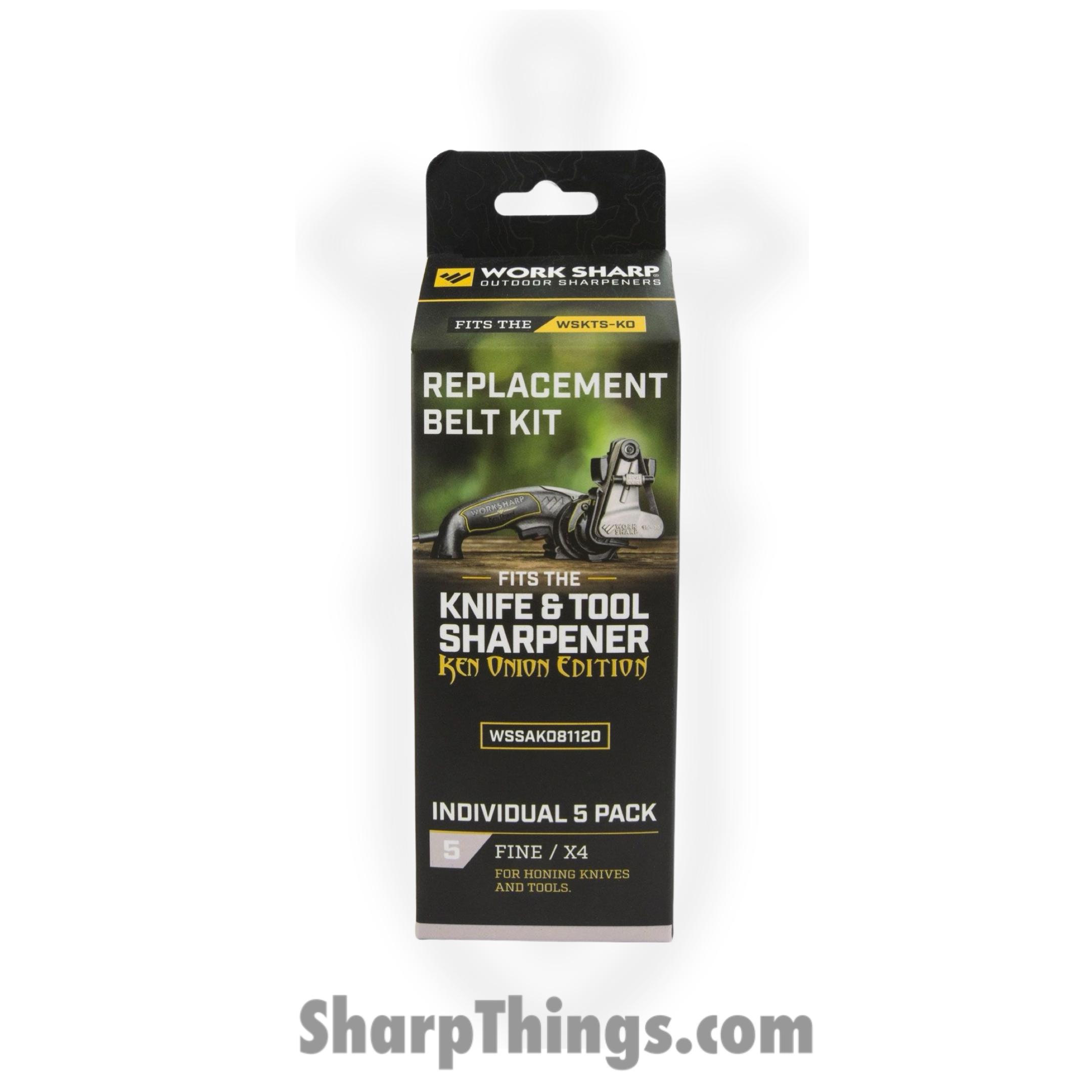 Work Sharp - WSSAKO81120 - Ken Onion Edition X4 Fine Belt Bulk Pack - White