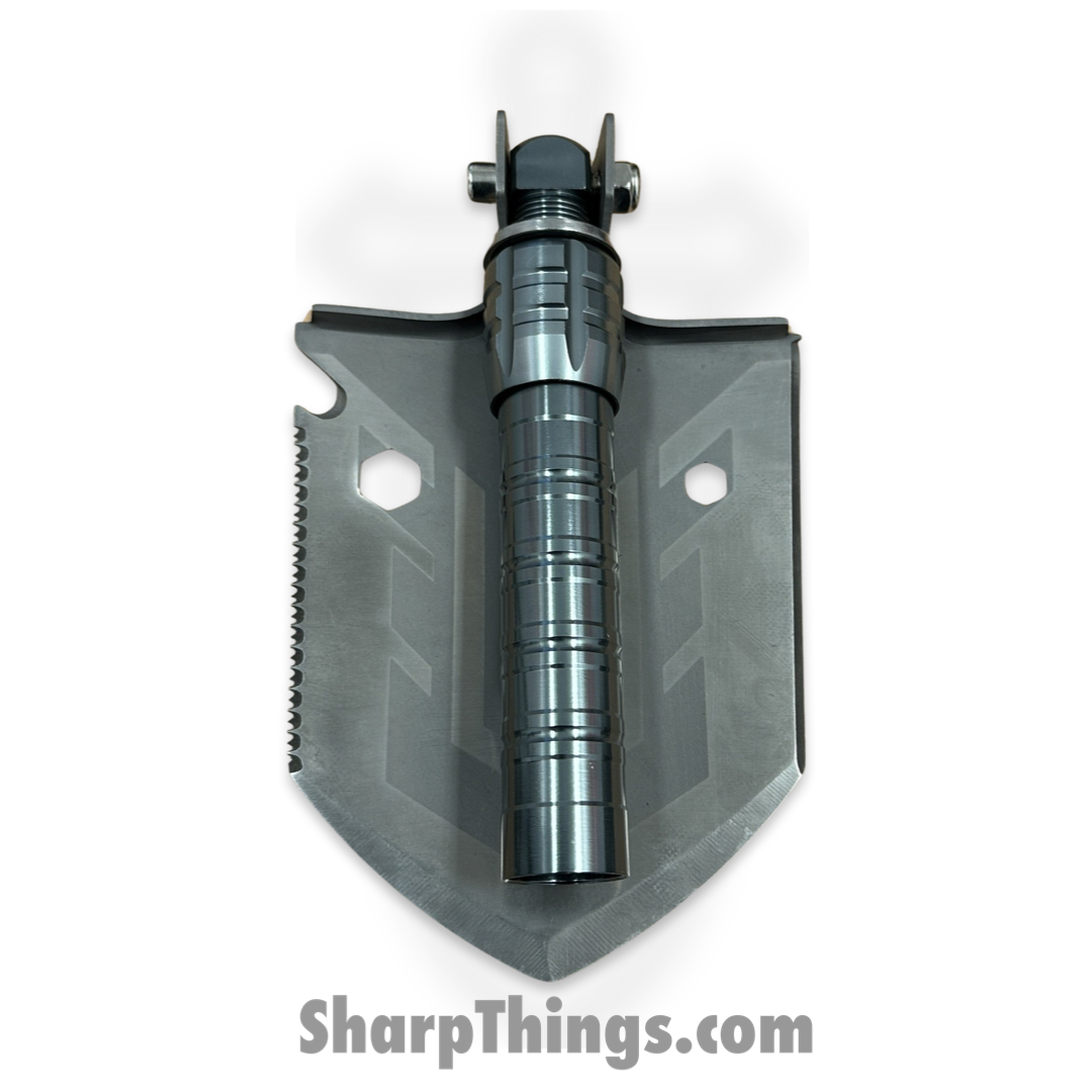 VOC - Maganese Folding Survival Shovel - Black Camo - Image 12