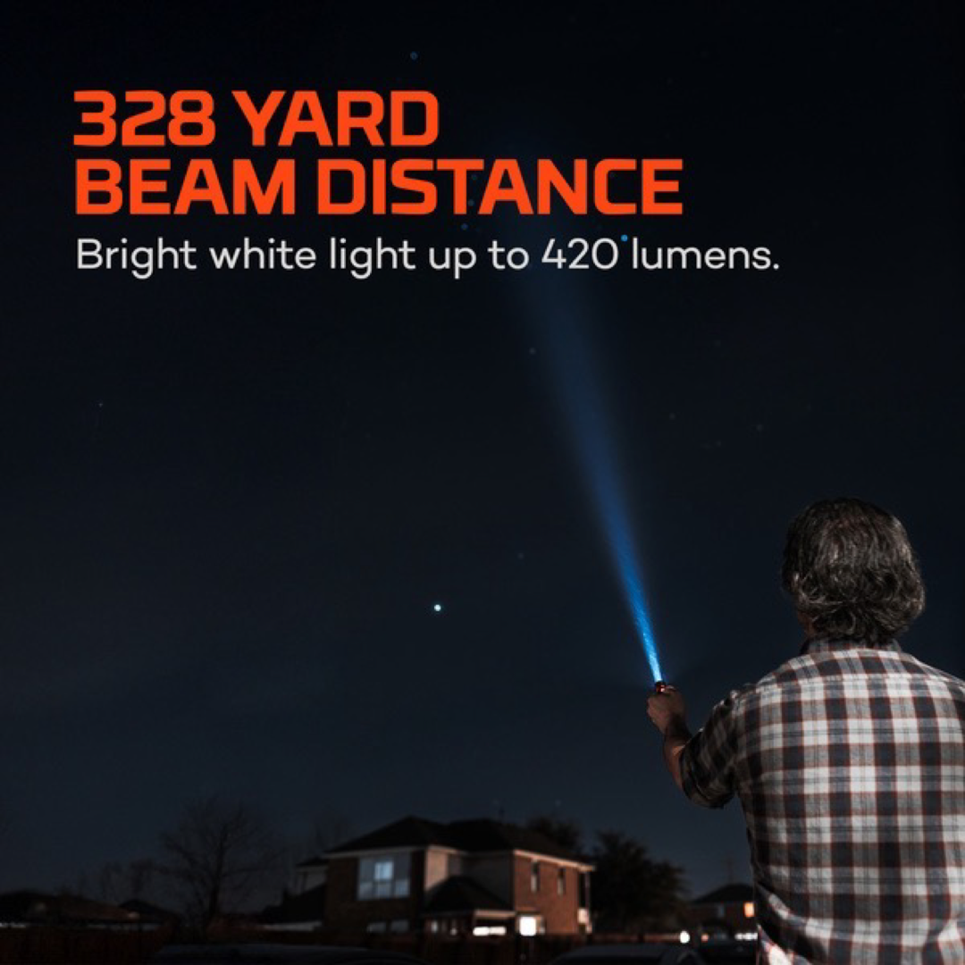 NEBO - NEBPOC0010BK - Luxtreme Nano - 420LM - 328 Yard Beam - Black - Image 3