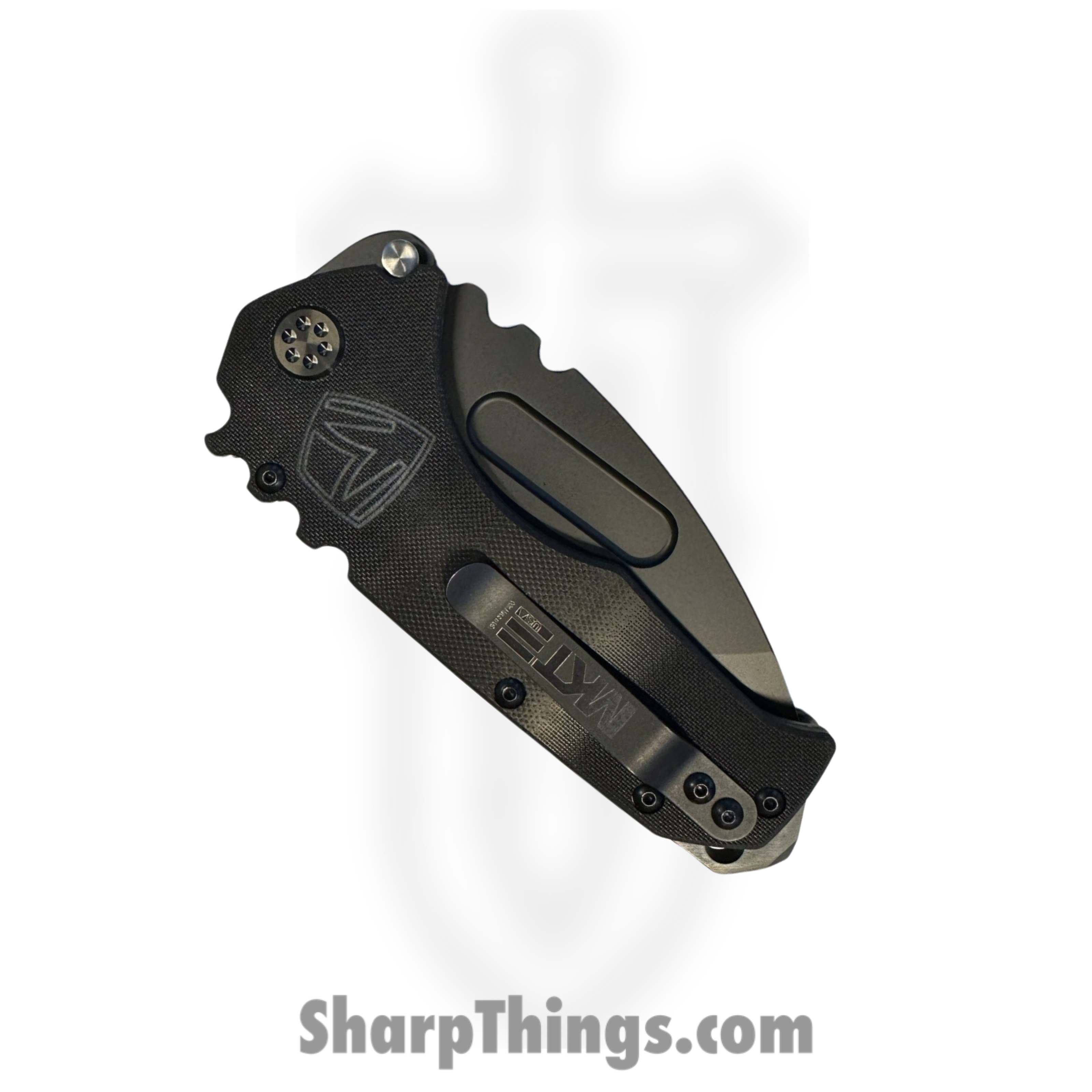 Medford Knife and Tool - 040424D - Scout M/P - Folding Knife - D2 DLC Tanto - G10 Black Hardware - Black - Image 4
