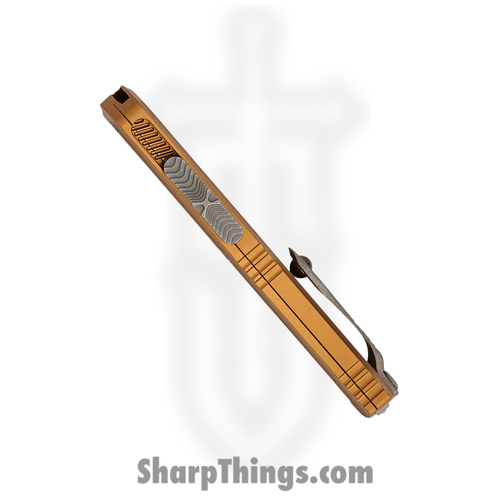 Microtech - 1701M-10APTA - Mini Hera II - OTF Auto - M390MK Apocalyptic Bayonet - Aluminum - Tan - Image 5