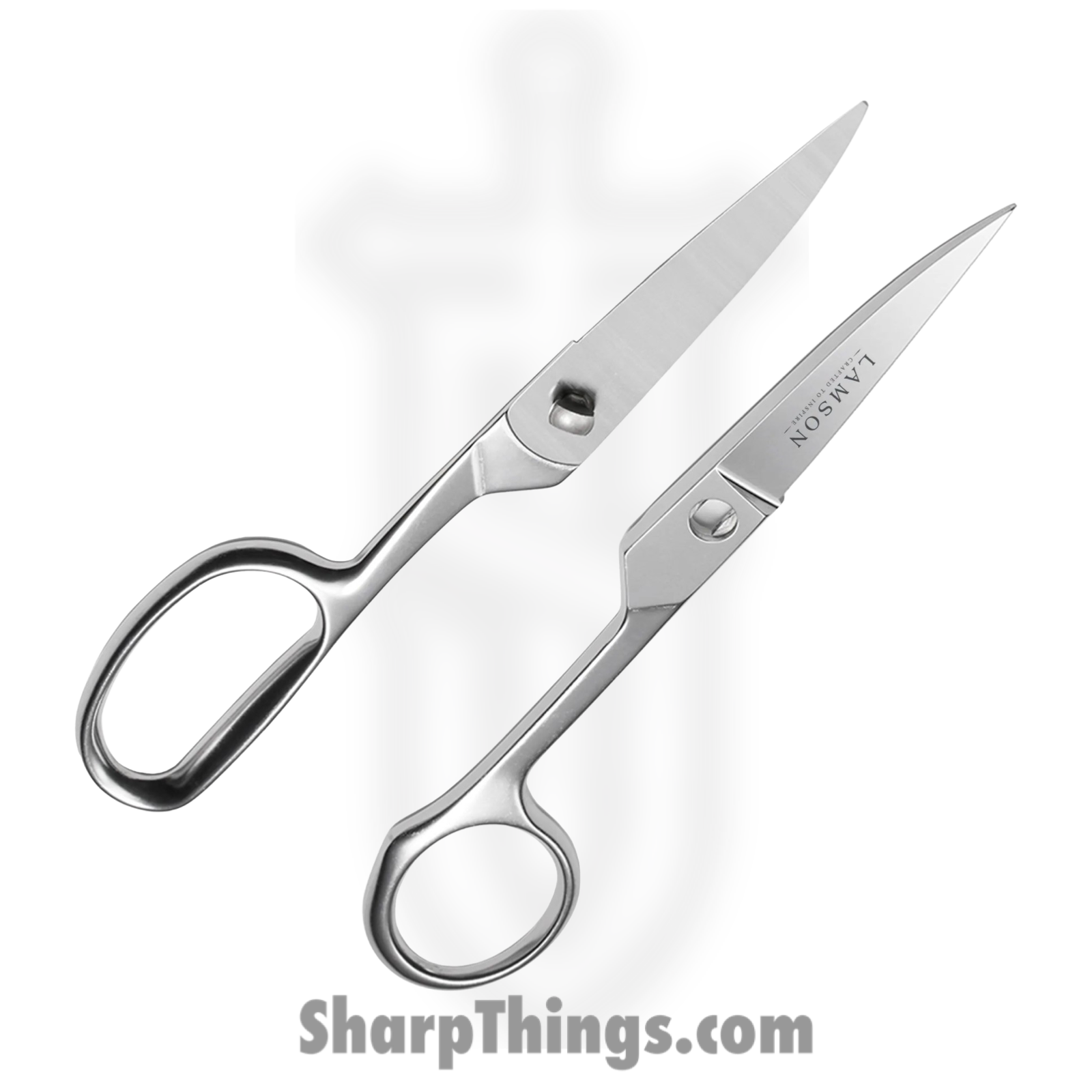 Lamson - 39758 - Forged Take-Apart Kitchen Shears - Carbon Steel Polished - Stainless Steel - Stainless - Image 2