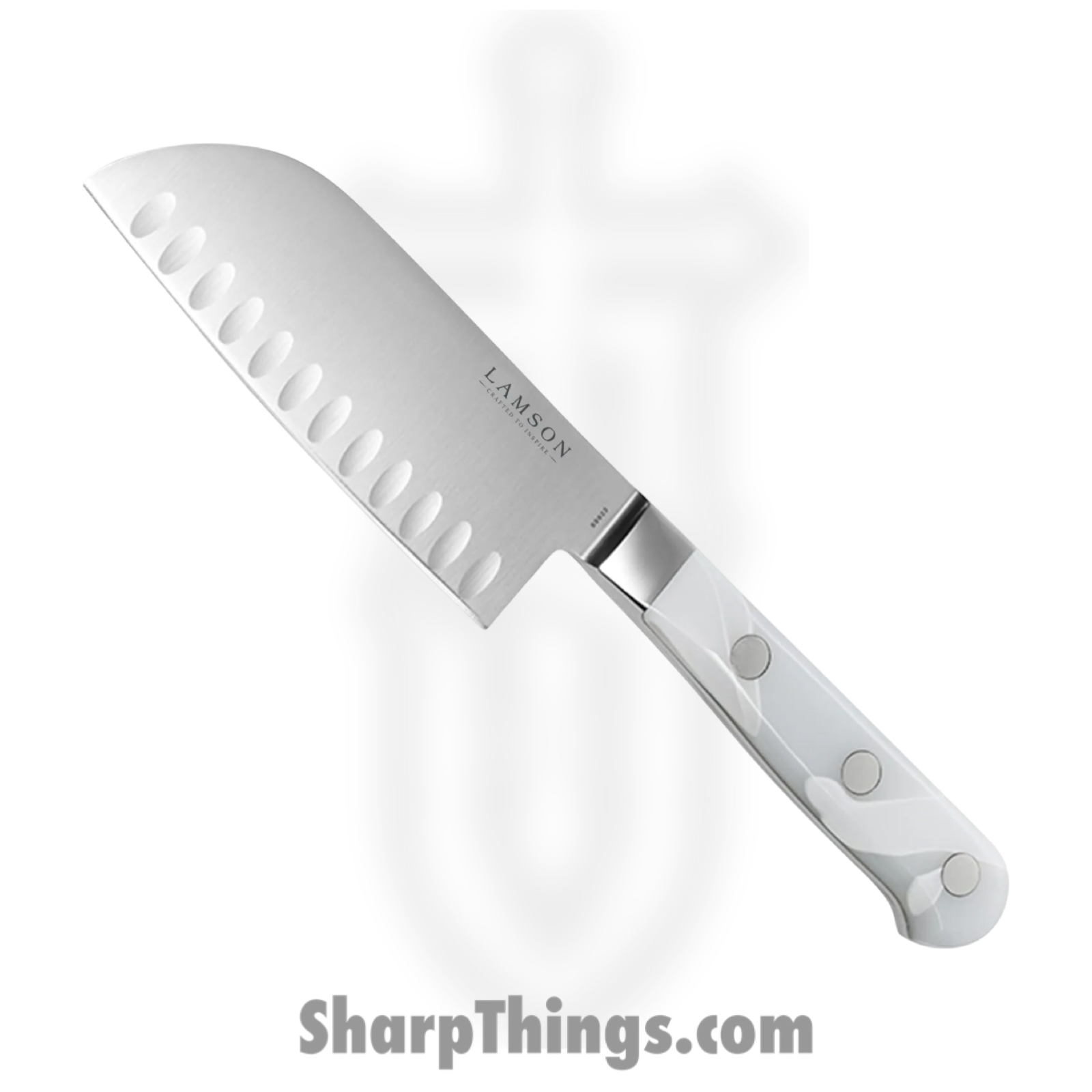 Lamson - 69973 - 3-Piece Premier Forged Cook’s Set of Knives - 4116 Polished - Acrylic - Ice - Image 3