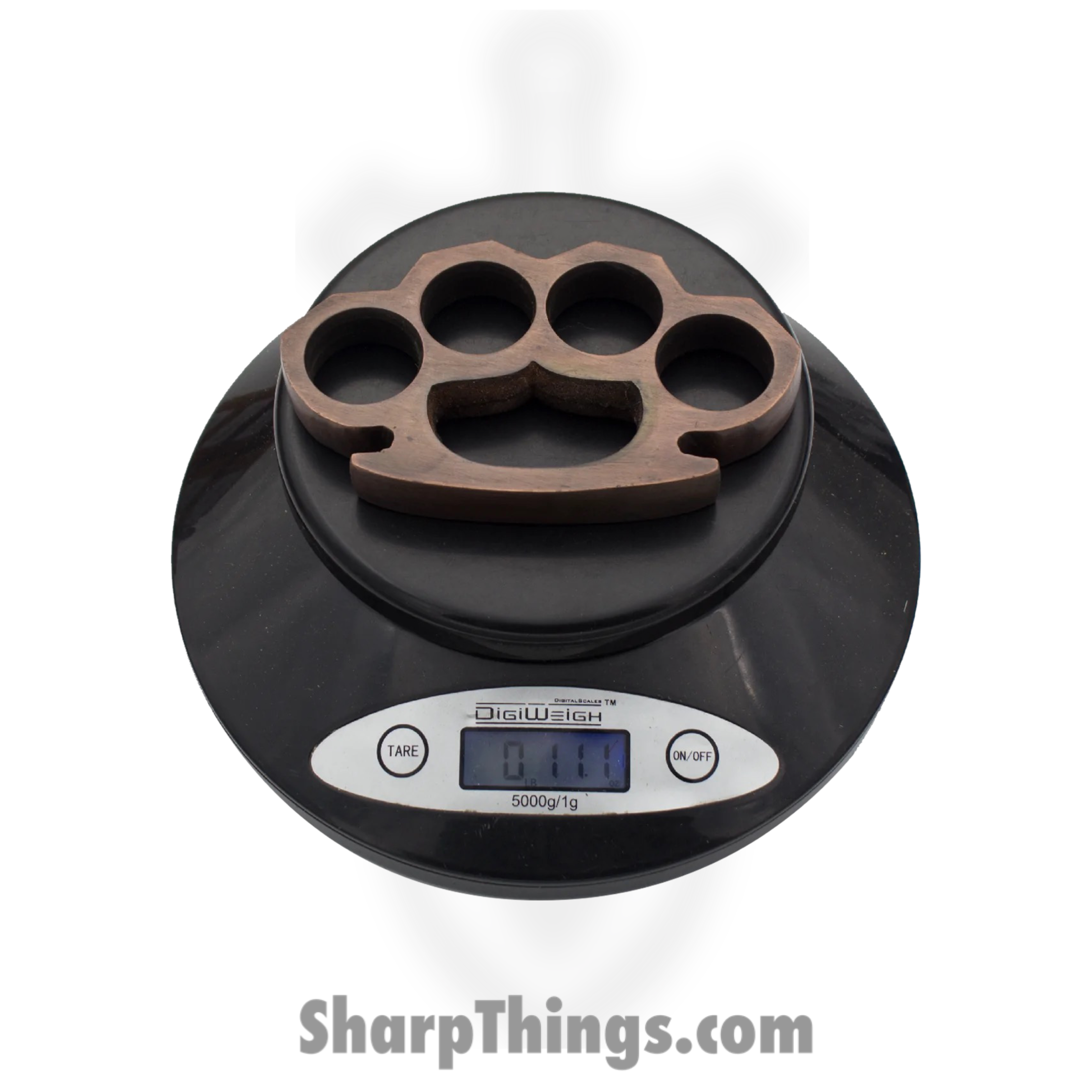 VOC - CI-300-CA-OP - Steam Punk Open Palm Metal Paper Weight 300 Grams - Powder Coated - Copper - Image 2