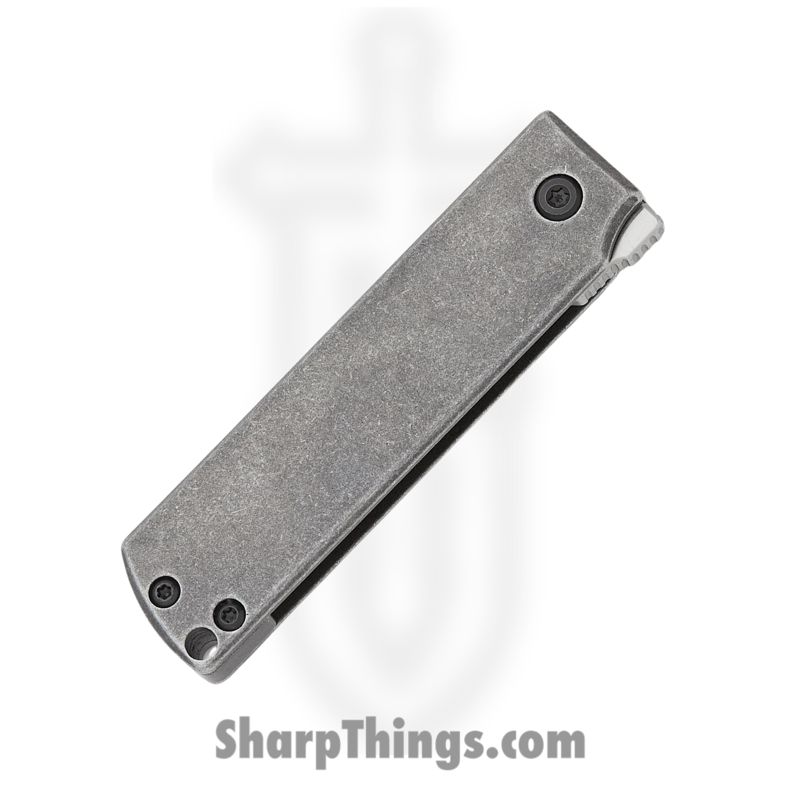 CRKT - 5915 - MinimalX™ - Folding Knife - Sandvik 12C27 Satin Modified Tanto - Dark Stonewashed Steel - Gray - Image 3