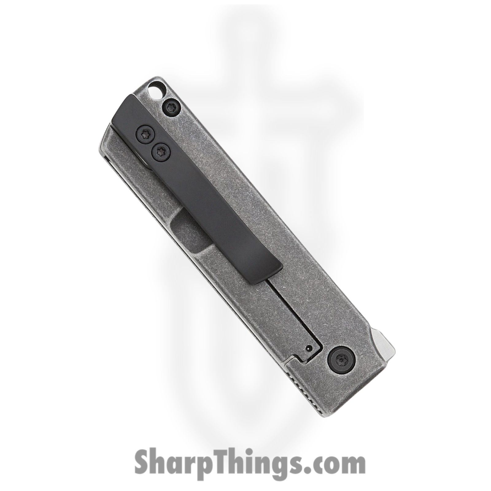 CRKT - 5915 - MinimalX™ - Folding Knife - Sandvik 12C27 Satin Modified Tanto - Dark Stonewashed Steel - Gray - Image 4