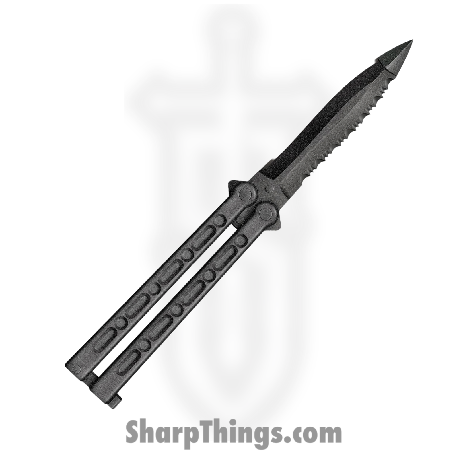 Cold Steel - CS92EAA - FGX - Balisong - Griv-Ex Black Dagger - Griv-Ex - Black - Image 2