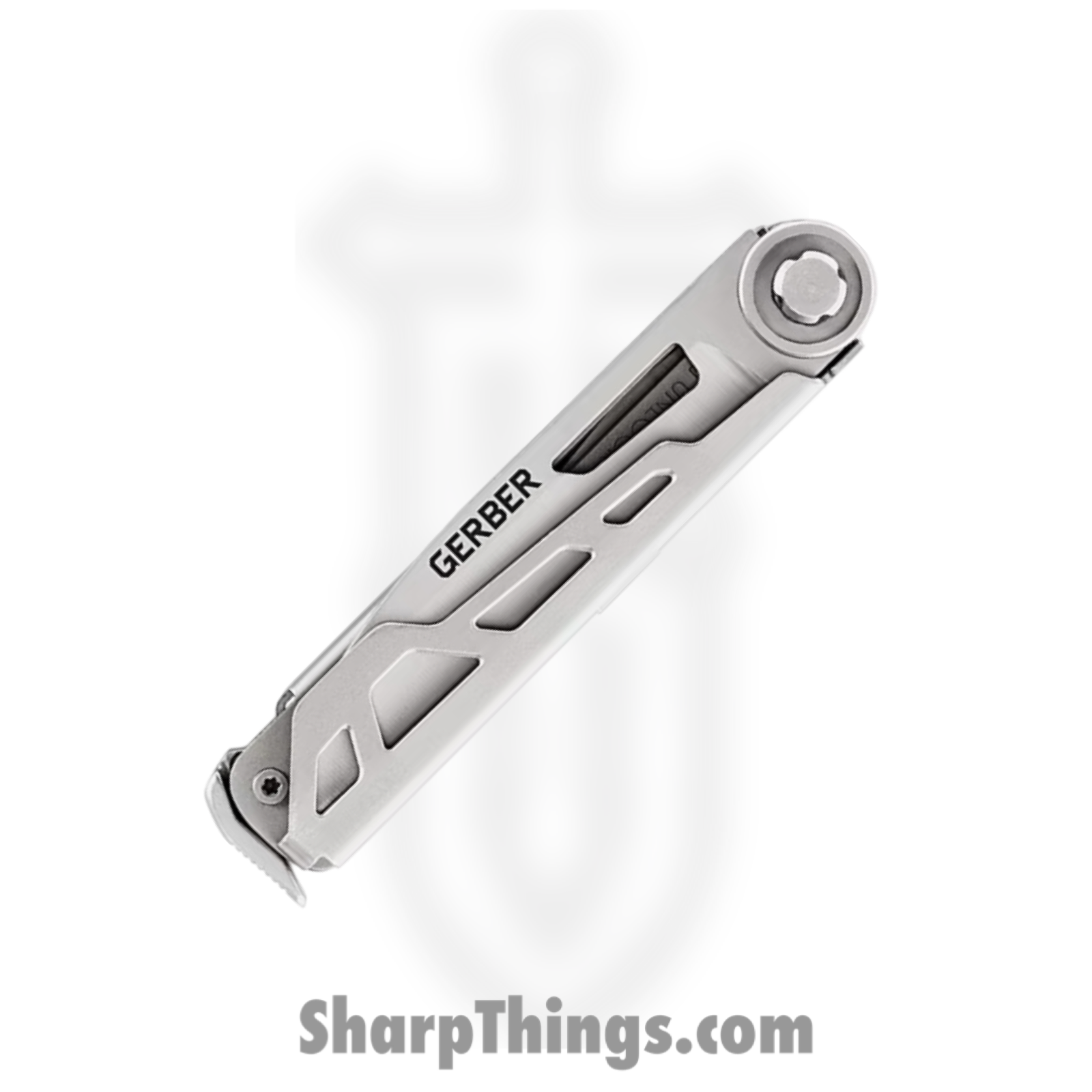 Gerber - G1579 - Armbar Cork - Folding Knife - Stainless Steel Polished Sheepsfoot - Aluminum - Onyx - Image 3