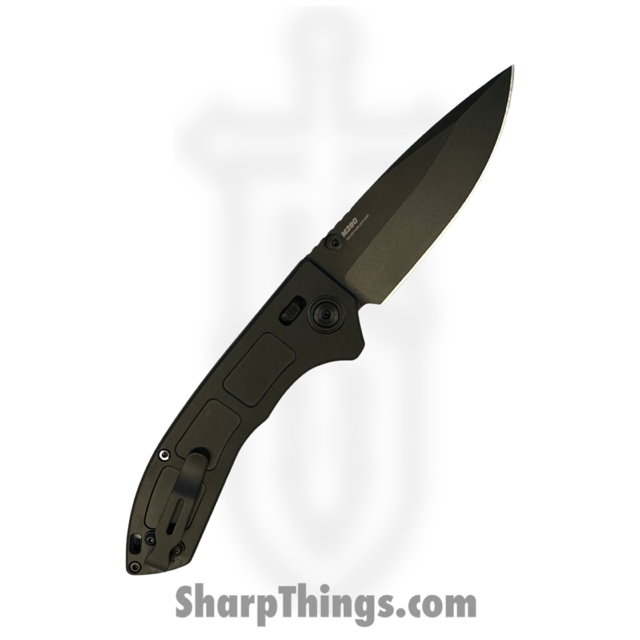 Benchmade - 748BK-01 - Narrows Black - Folding Knife - M390 DLC Drop Point - DLC Titanium - Black - Image 2