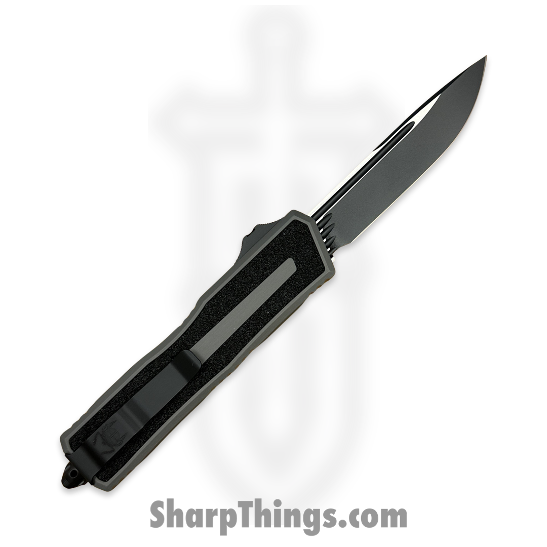 Microtech - 1278-1NC - Scarab II GEN III S/E - OTF Auto - M390MK 2 Tone Drop Point - 6061-T6 Aluminum - Natural - Image 2