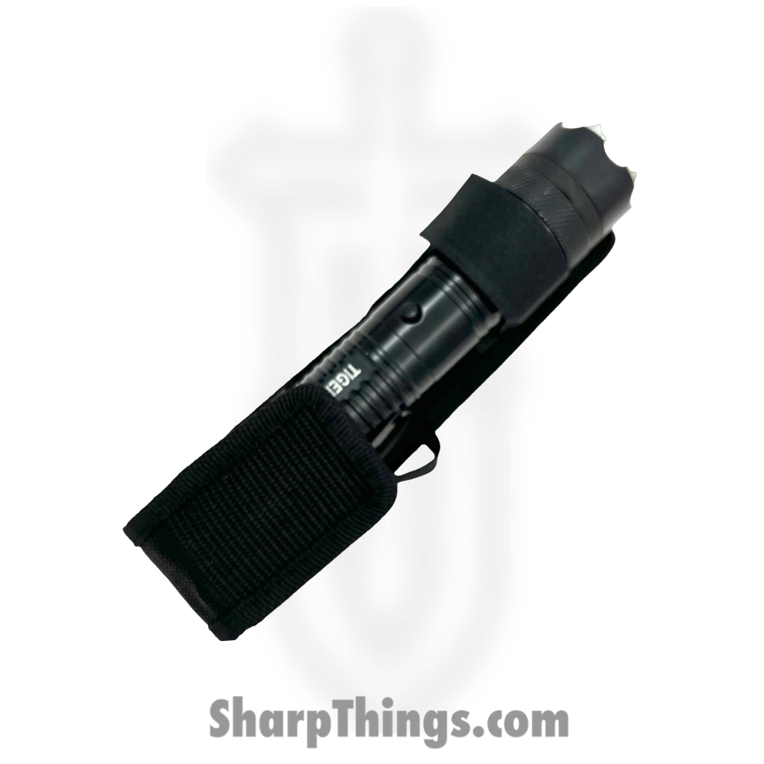 Tiger USA - TD-1102-BK - Extreme 100 Mill V Stun Gun Flashlight - Plastic - Black - Image 2