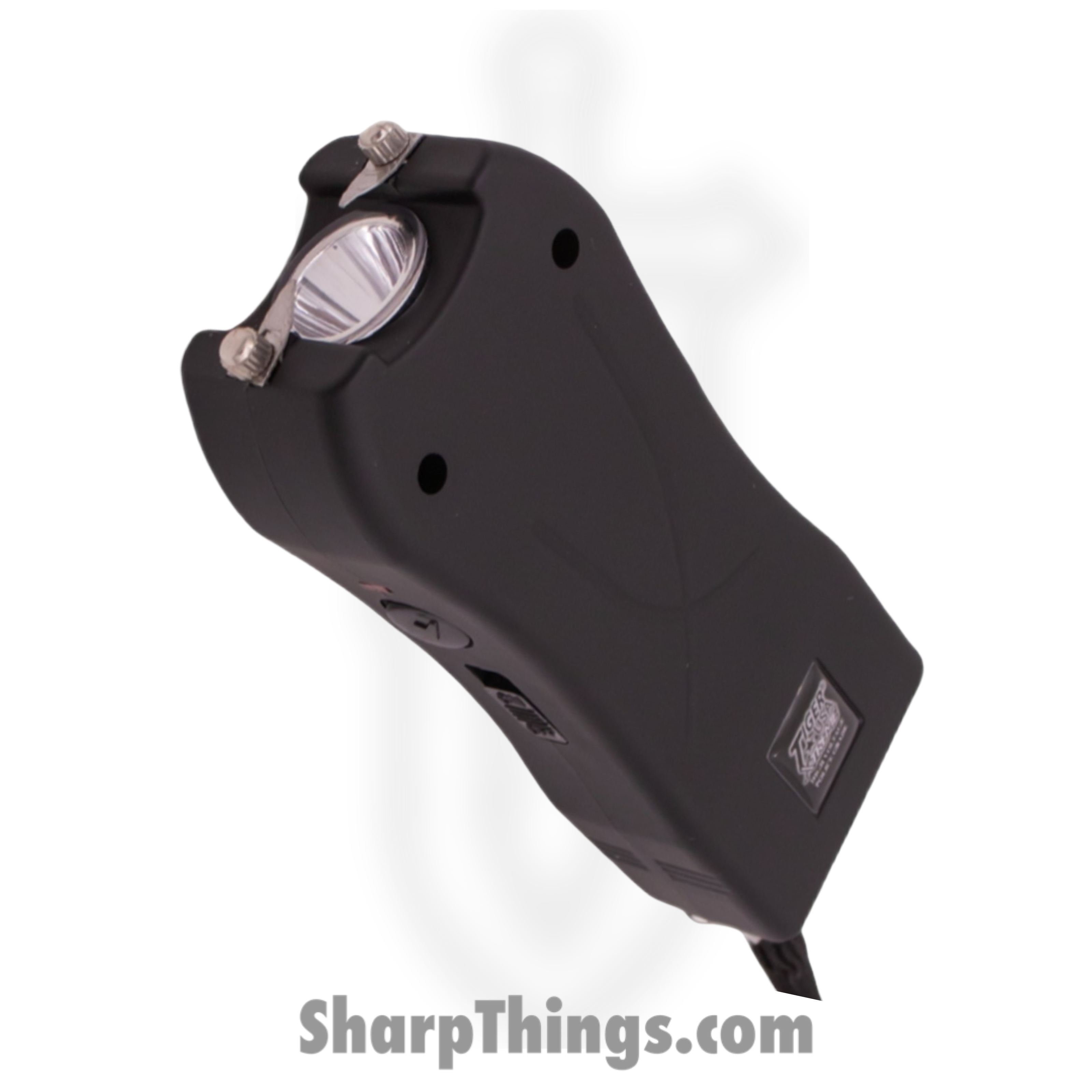 Tiger USA - TD-398-BK - 125 Million Jacquard Stun Gun Flashlight 200 Lumens - Plastic - Black - Image 3
