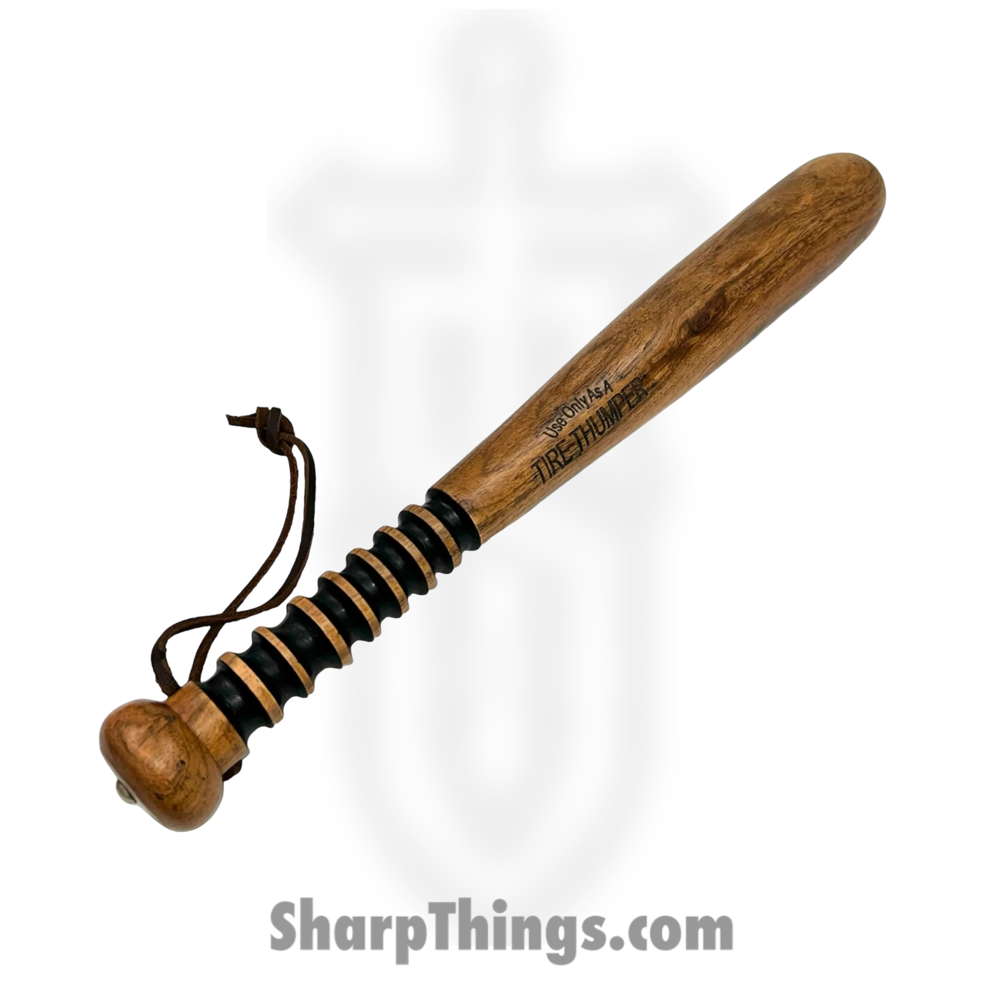 Tyre - TYRE-1-WD - Billy Club - Tyre Thumper - Solid Wood - Brown