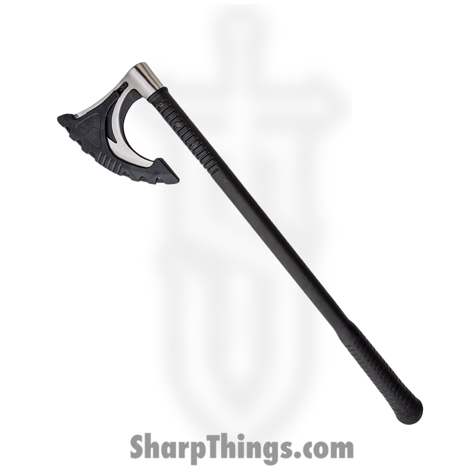 United Cutlery - UC3457 - M48 Viking Axe - Fixed Blade Knife - 3Cr13 Two Tone Black Satin - FRN - Black - Image 3