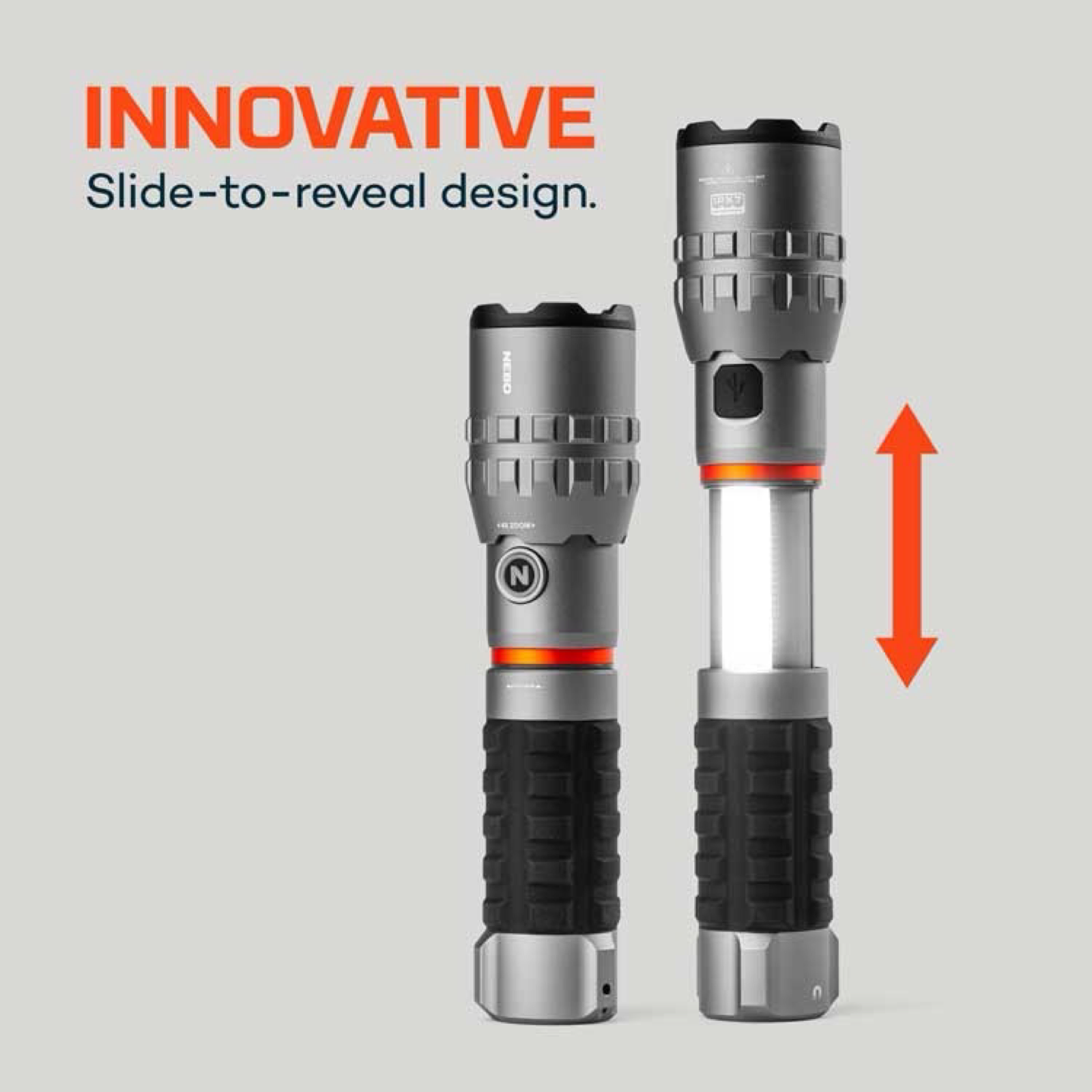 NEBO - NEB-WLT-0031 - Slyde King 4K - Rechargeable Work Light and 4k Lumen Flashlight - Image 8