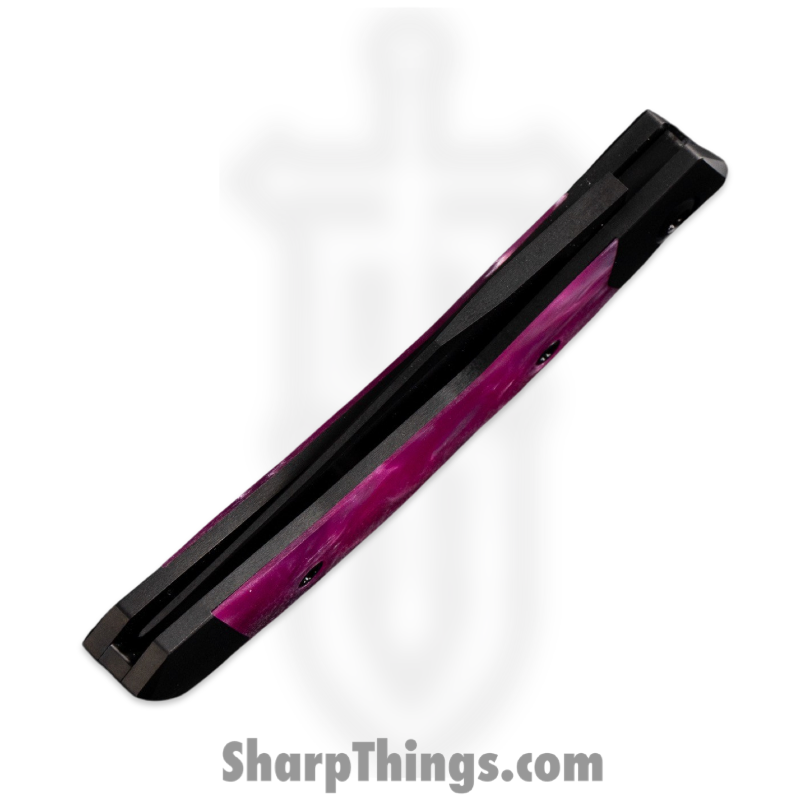 Jack Wolf Knives - MINCY-01-KIR-COSPNK - Cyborg Jack - Folding Knife - S90V Coated Clip Point - Kirinite - Cosmic Pink - Image 6